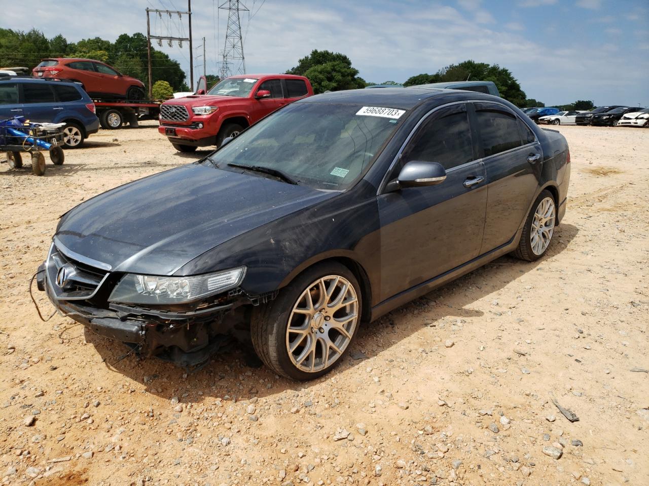 acura tsx 2004 jh4cl96824c018671