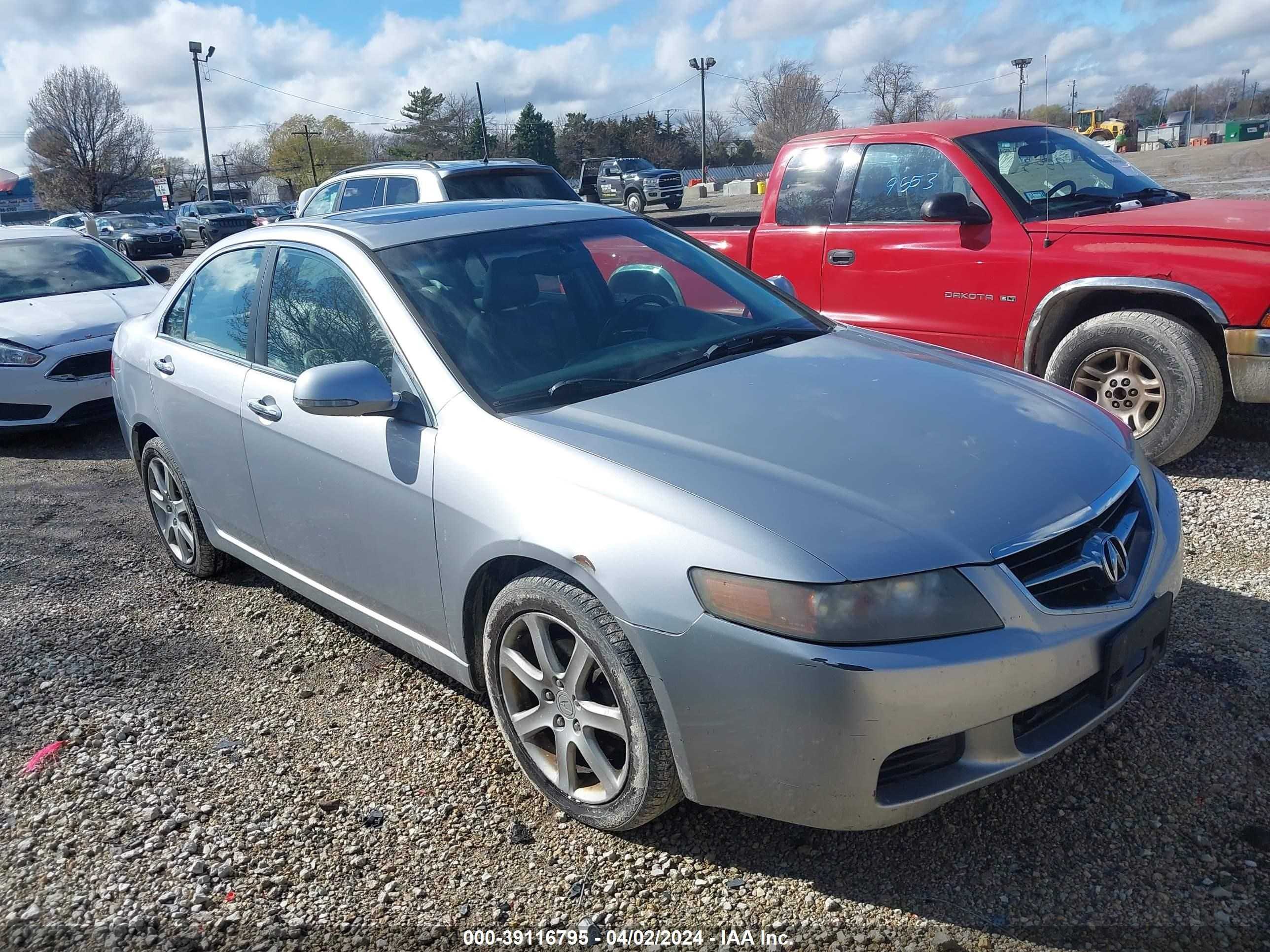 acura tsx 2004 jh4cl96824c043506