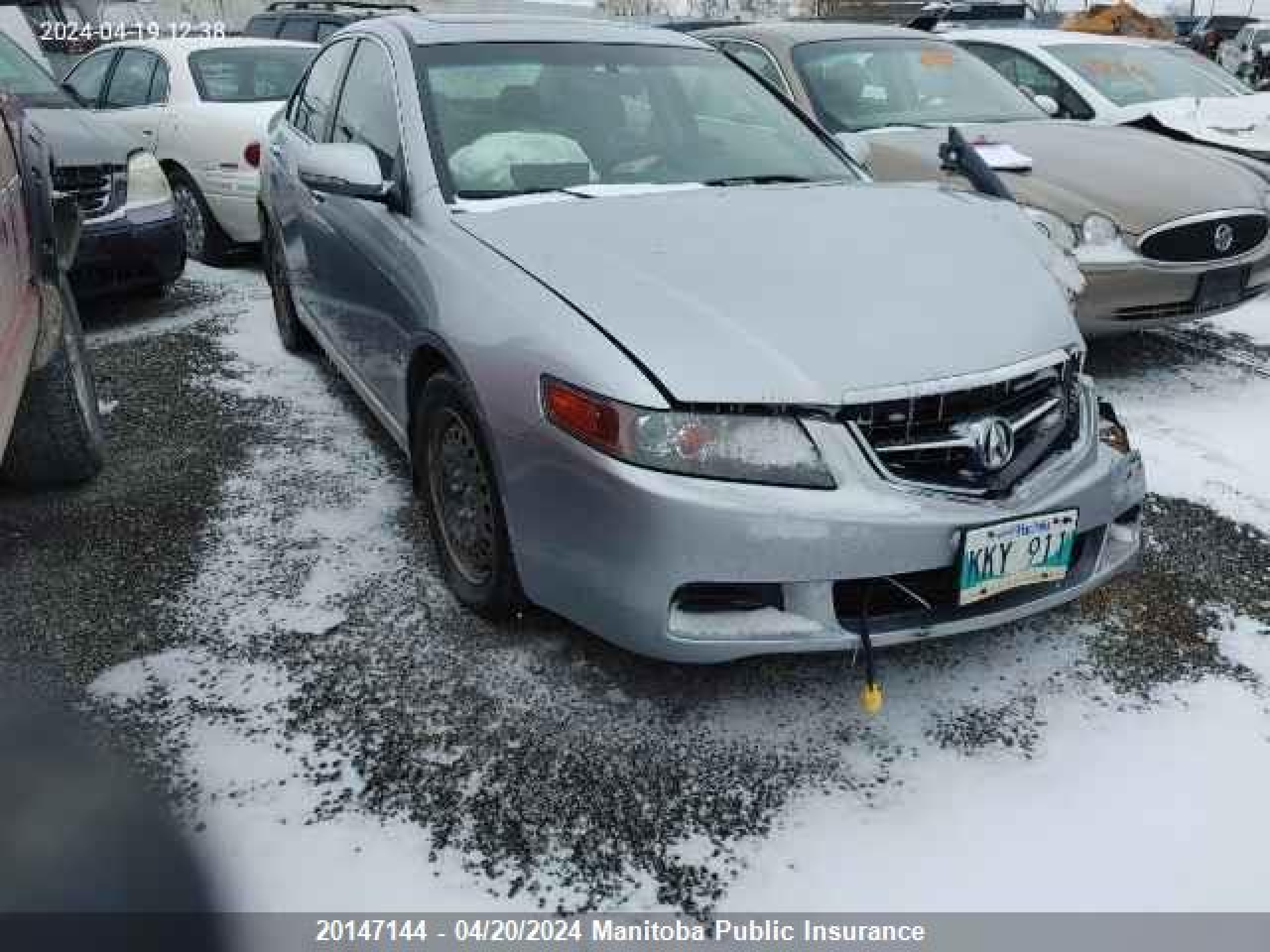 acura tsx 2004 jh4cl96824c806169