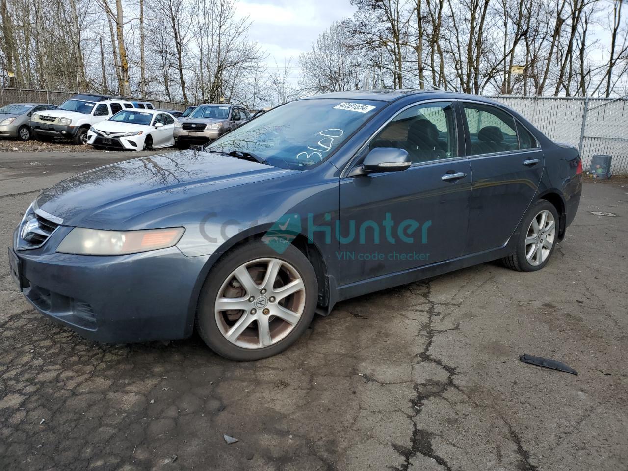 acura tsx 2005 jh4cl96825c019479