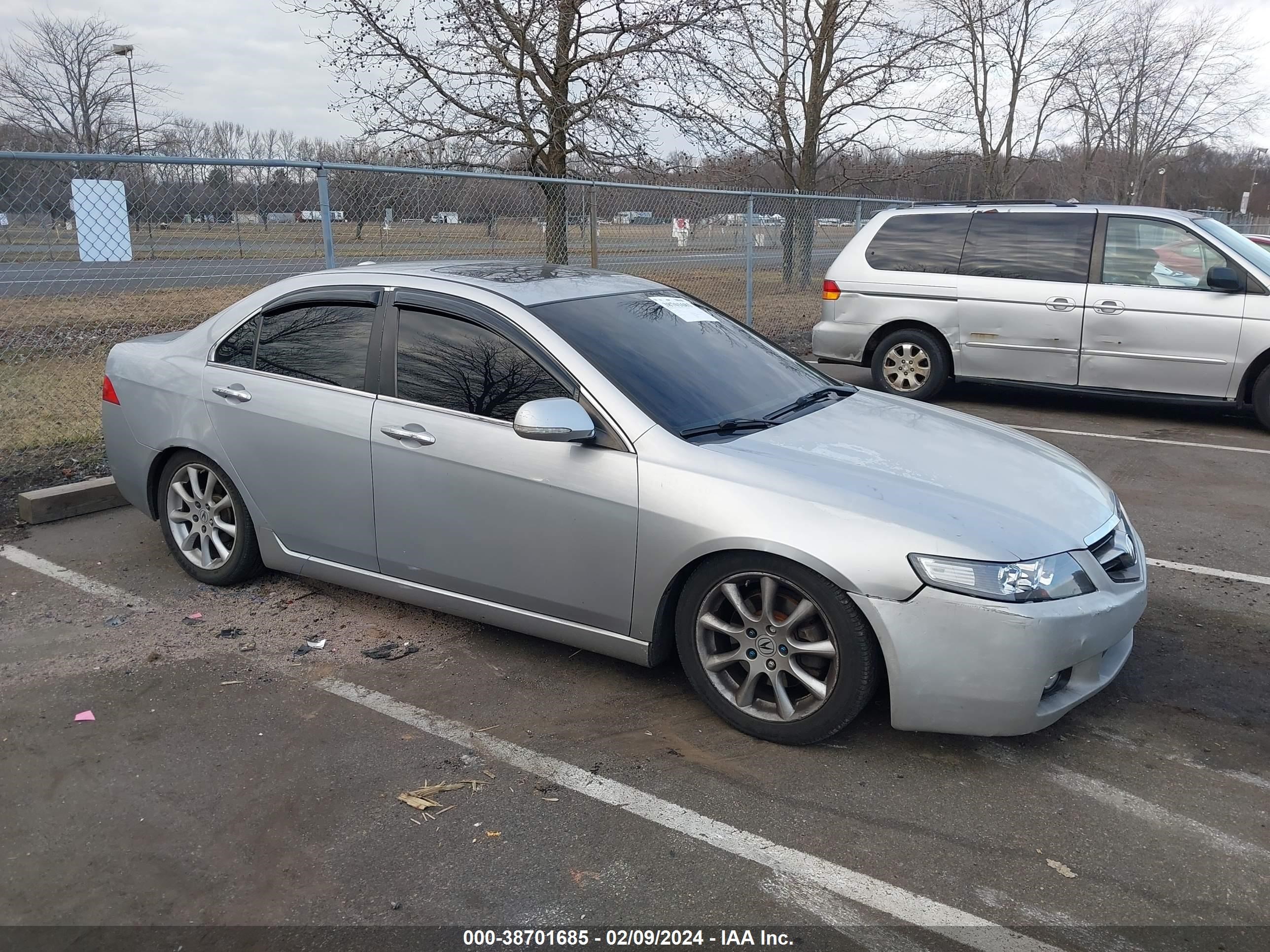 acura tsx 2005 jh4cl96835c021306