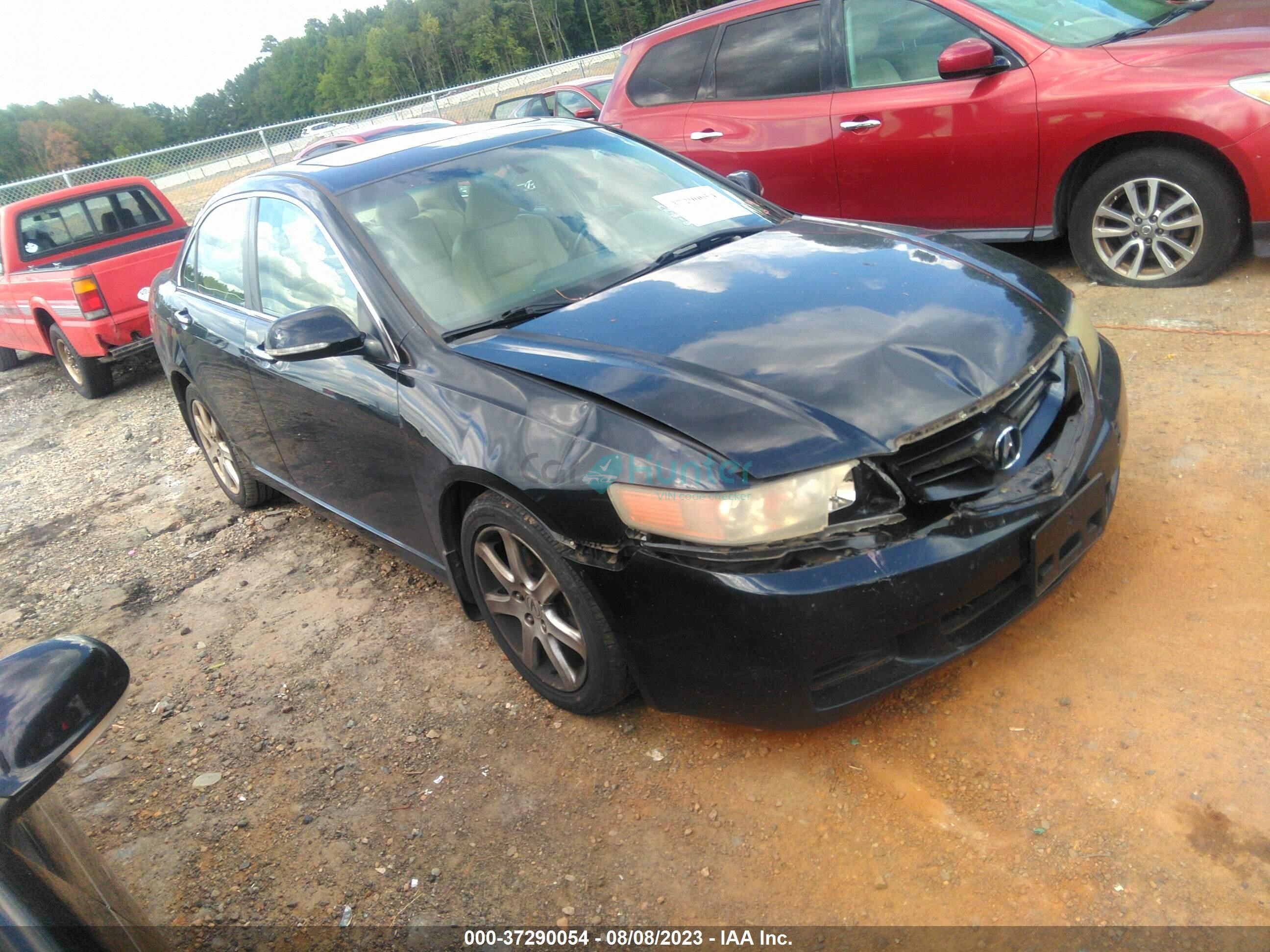 acura tsx 2005 jh4cl96835c023962