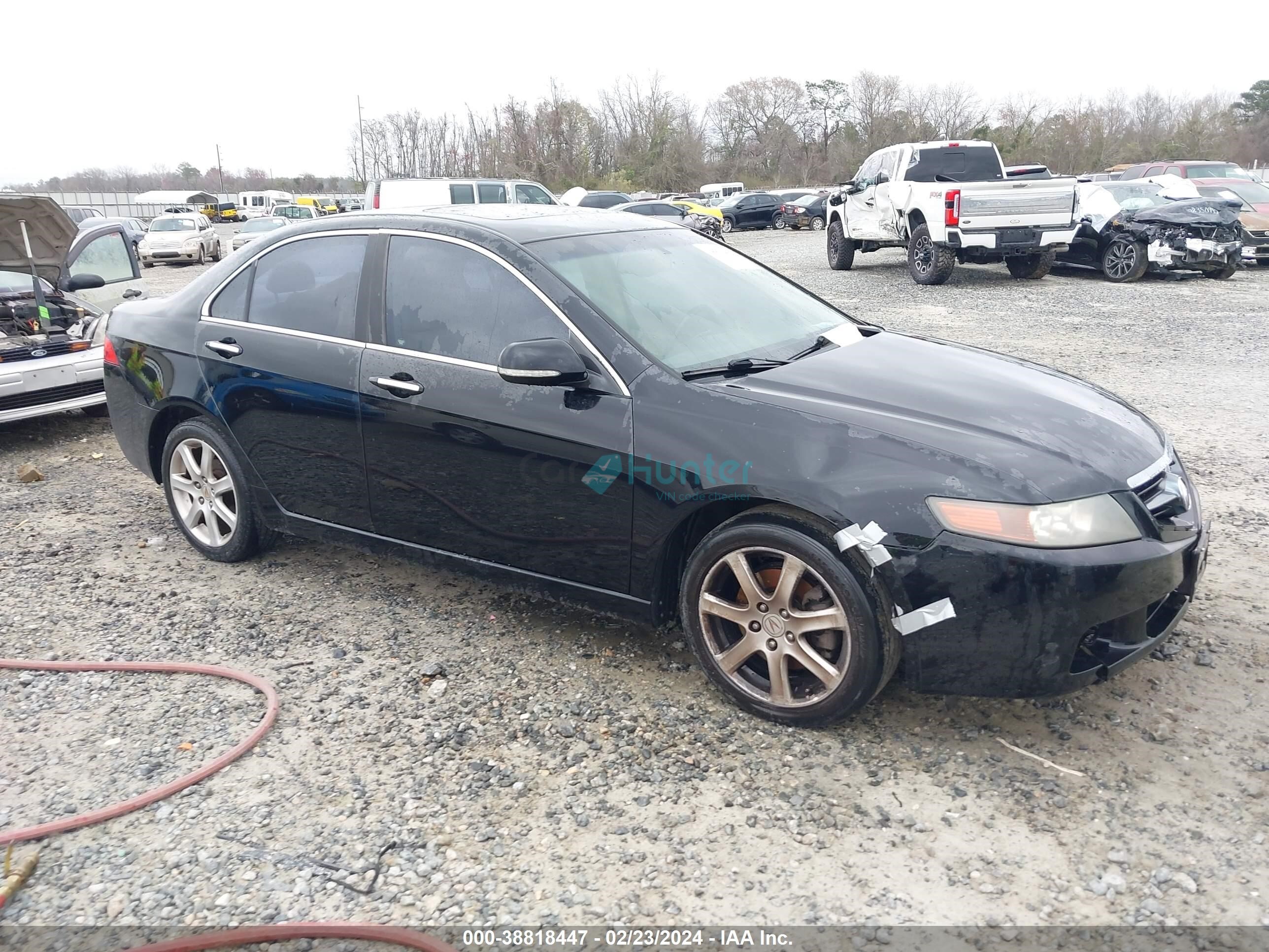 acura tsx 2005 jh4cl96835c032905