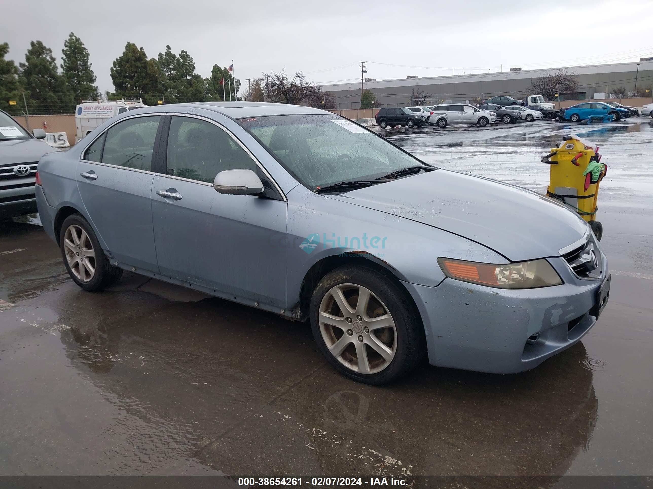 acura tsx 2004 jh4cl96854c001315