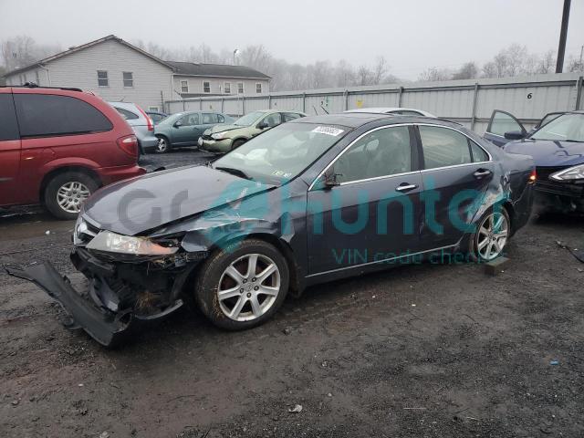 acura tsx 2004 jh4cl96854c043838