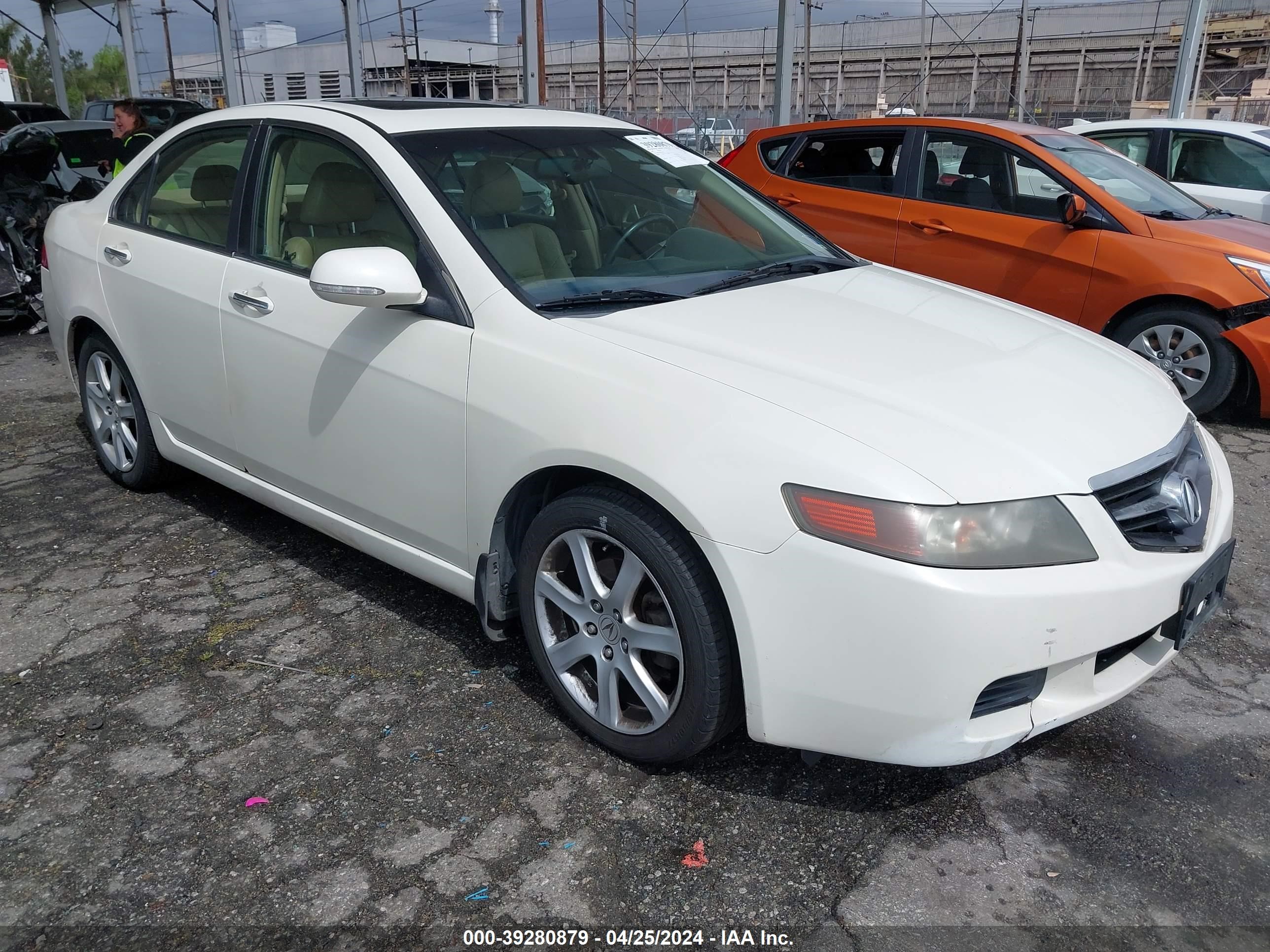 acura tsx 2005 jh4cl96855c017404