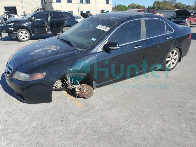 acura tsx 2005 jh4cl96855c017788
