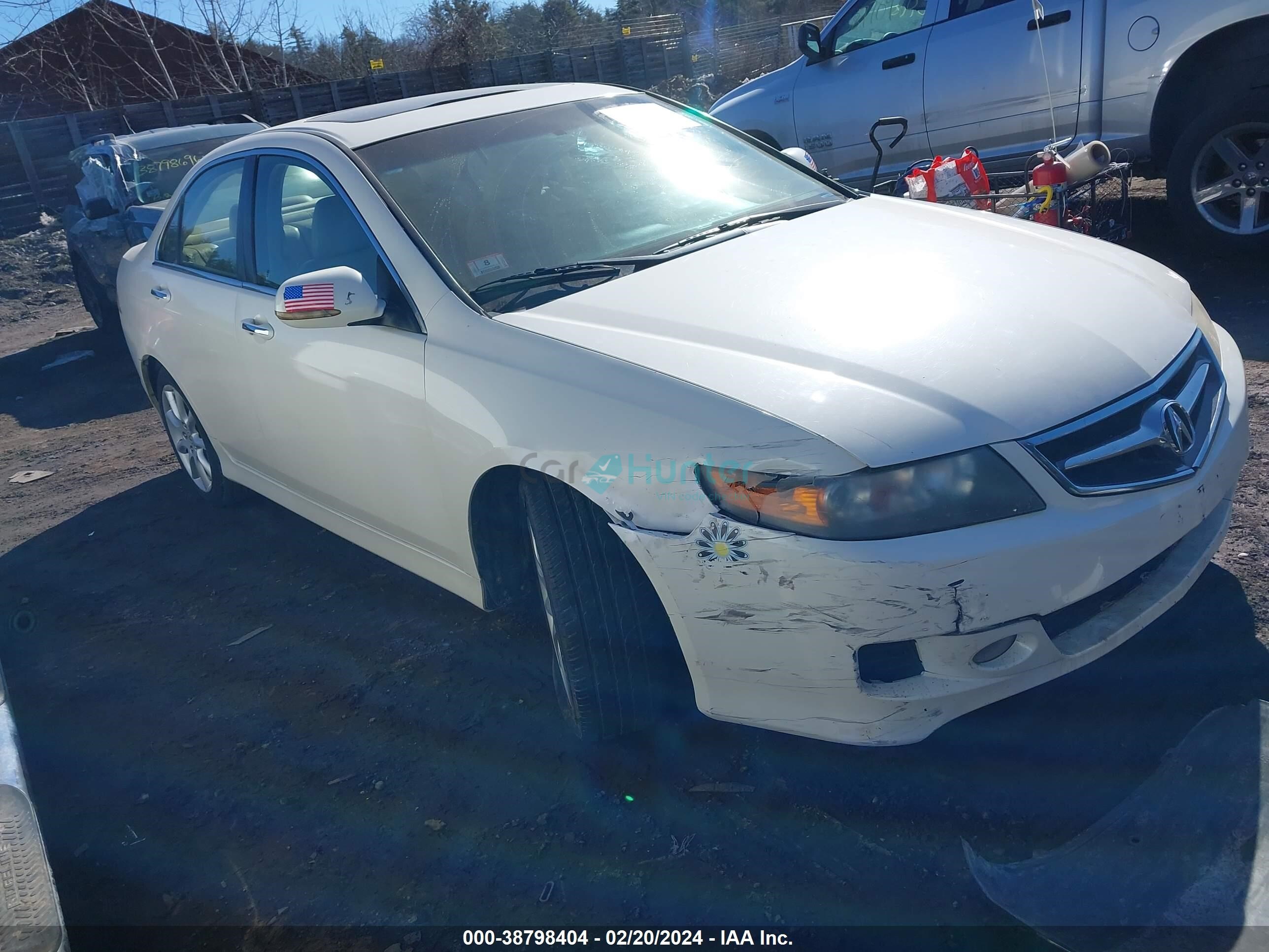 acura tsx 2007 jh4cl96857c004722