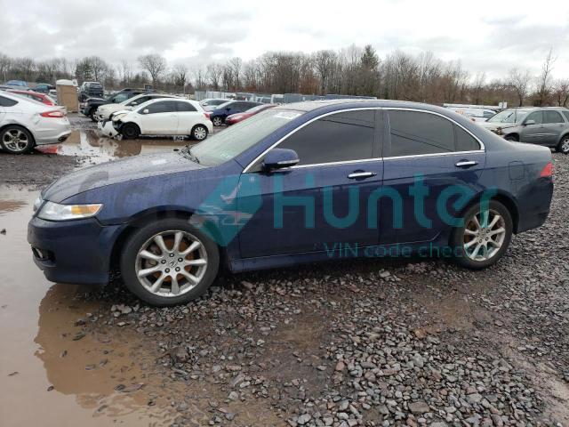 acura tsx 2007 jh4cl96857c016921