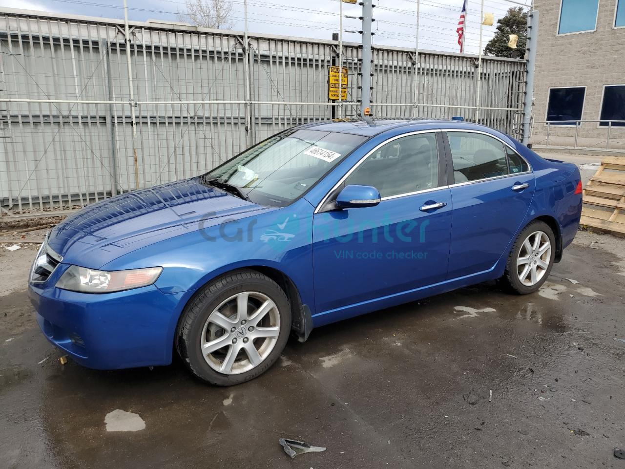 acura tsx 2005 jh4cl96865c005651