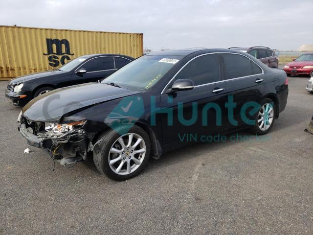 acura tsx 2006 jh4cl96866c017400