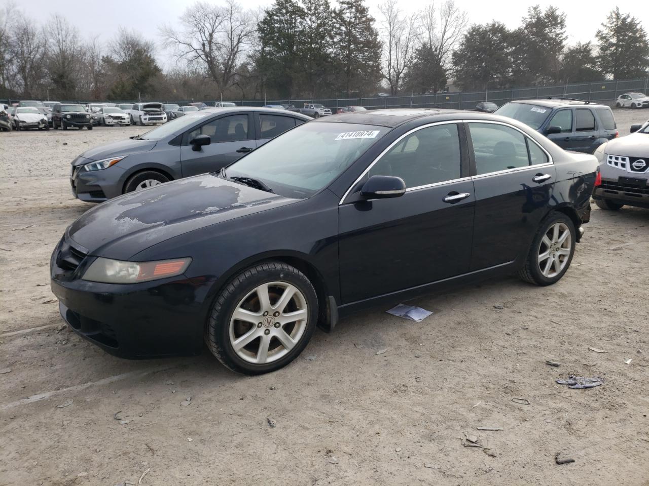 acura tsx 2004 jh4cl96874c040858