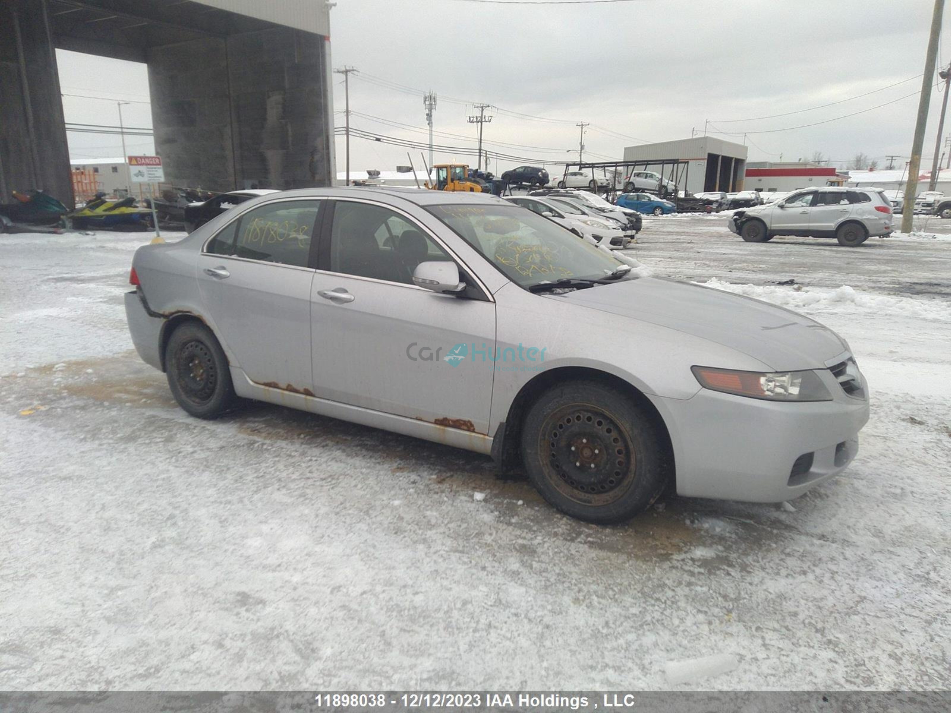 acura tsx 2004 jh4cl96884c802787
