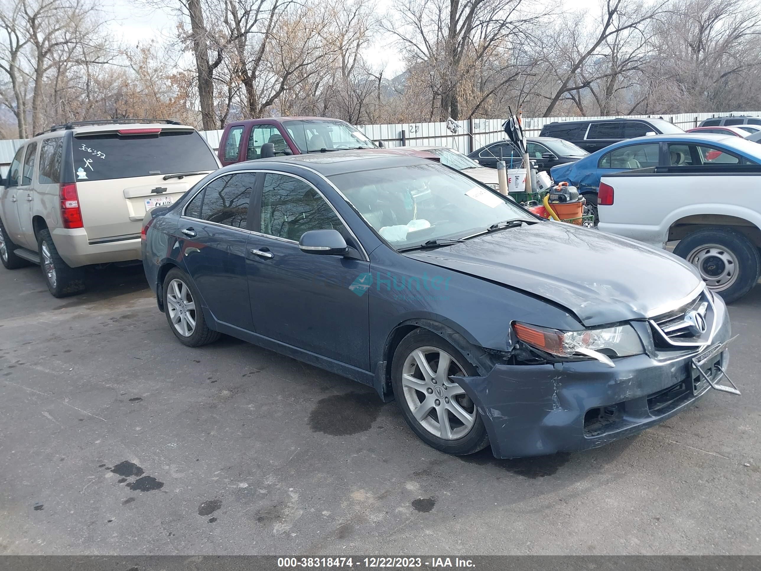 acura tsx 2005 jh4cl96885c019387