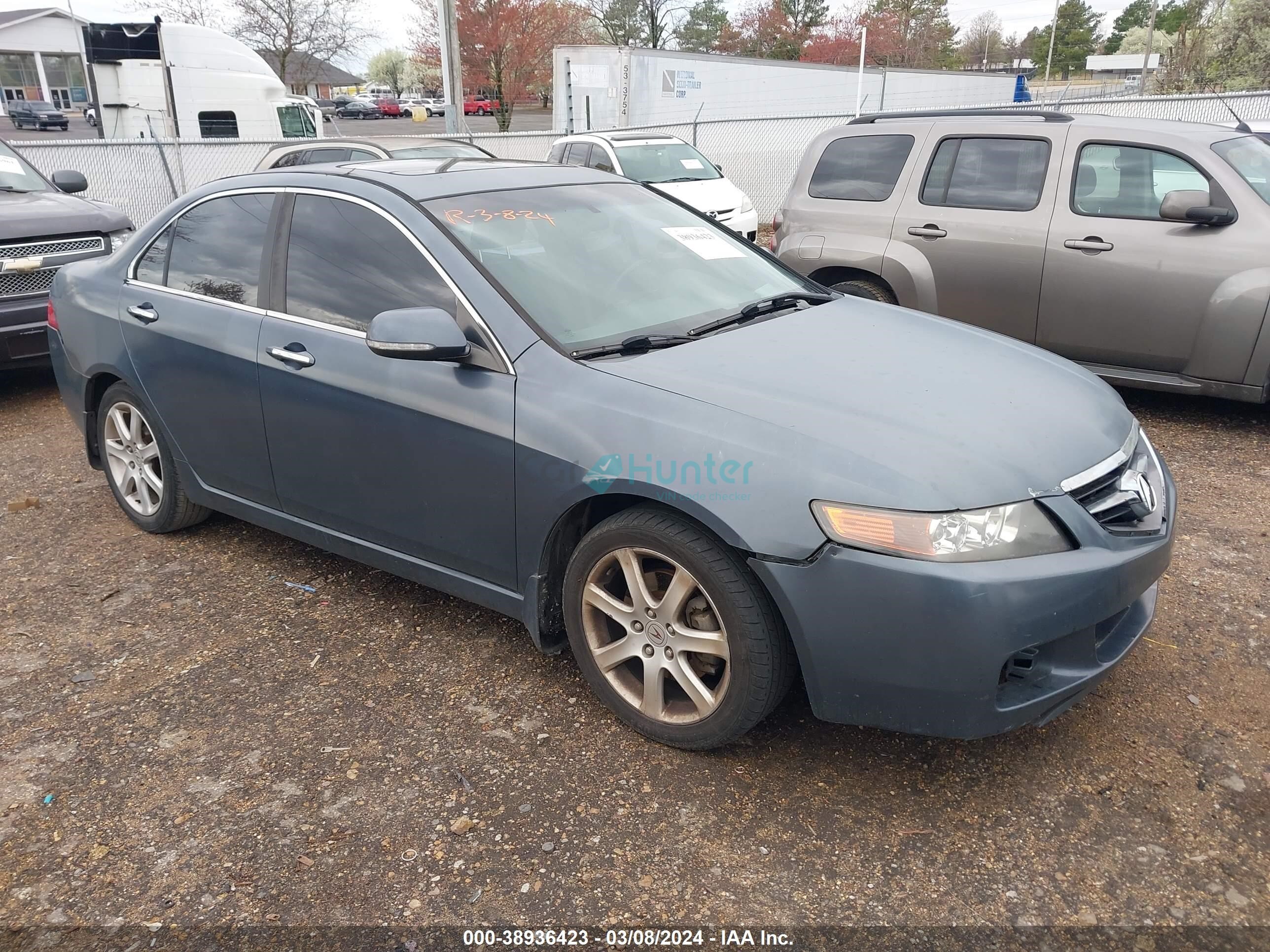 acura tsx 2005 jh4cl96895c011296