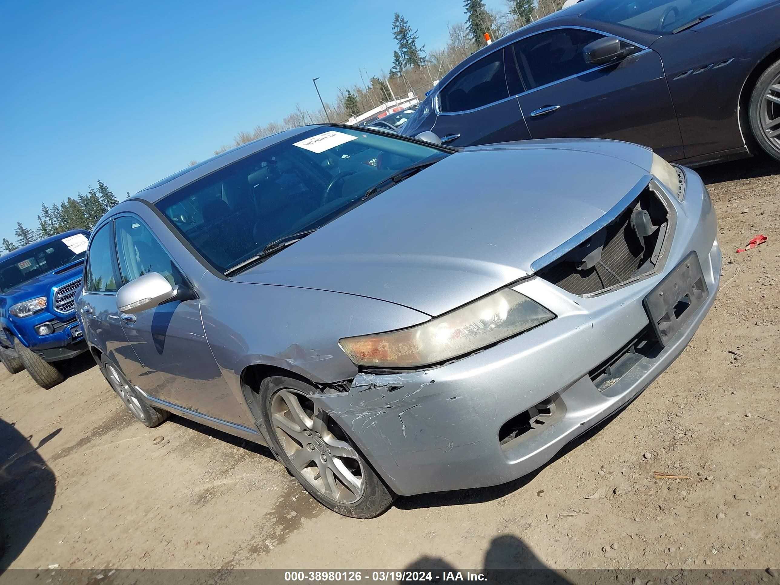 acura tsx 2005 jh4cl96895c027546