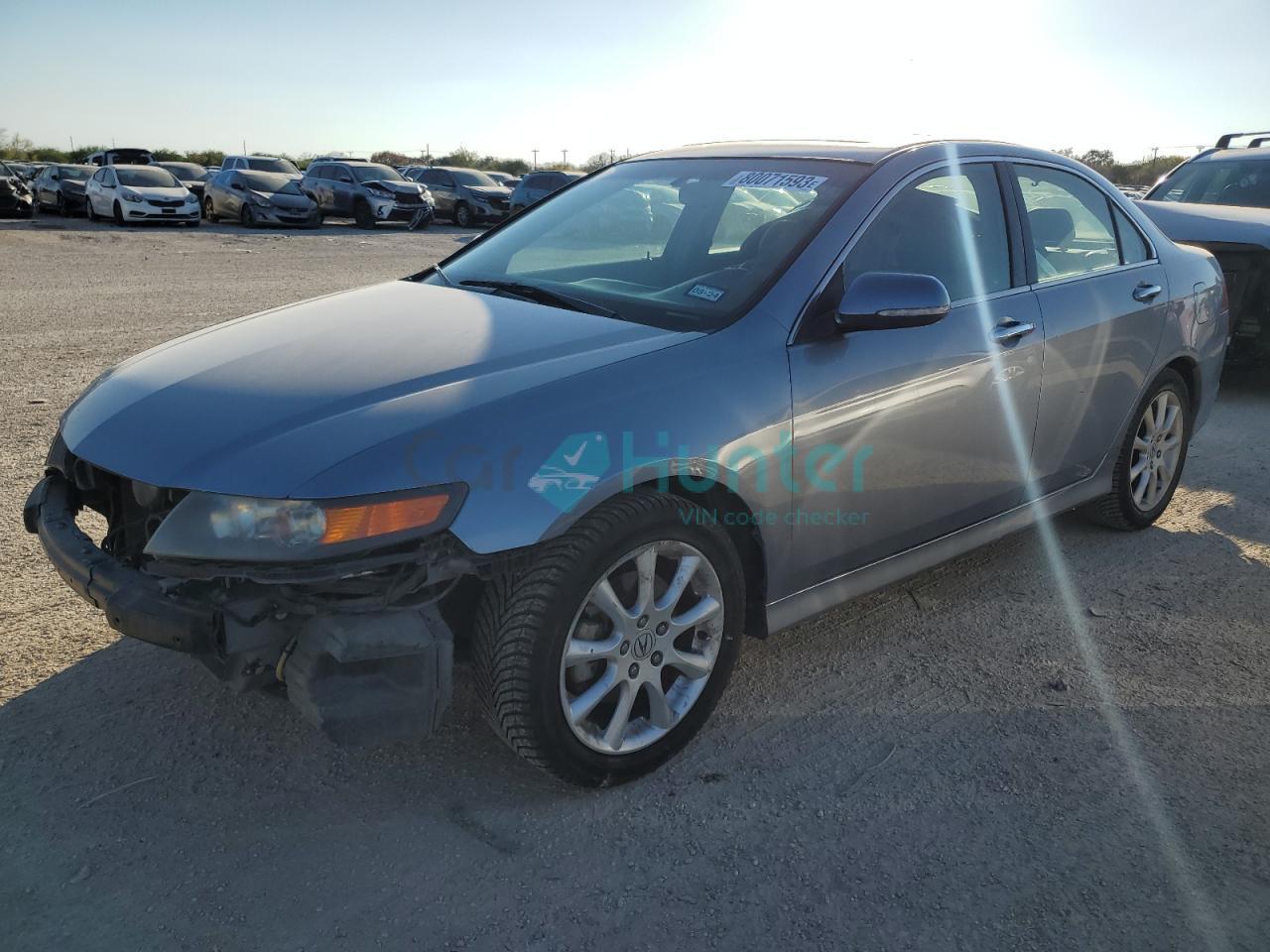 acura tsx 2006 jh4cl96896c032036