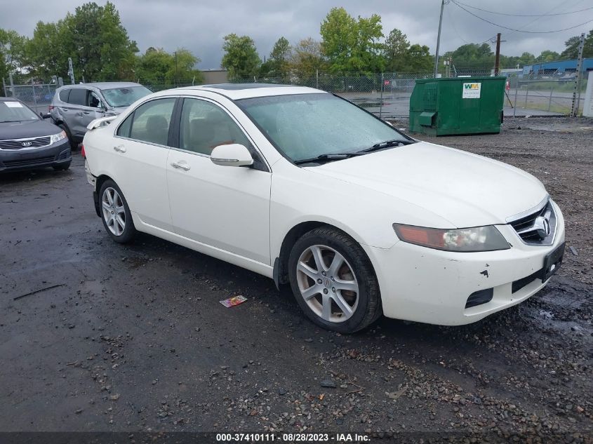 acura tsx 2004 jh4cl968x4c012729