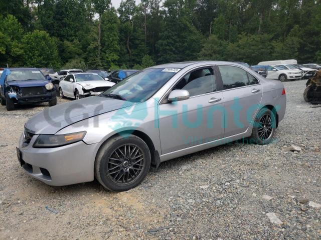 acura tsx 2004 jh4cl968x4c013007