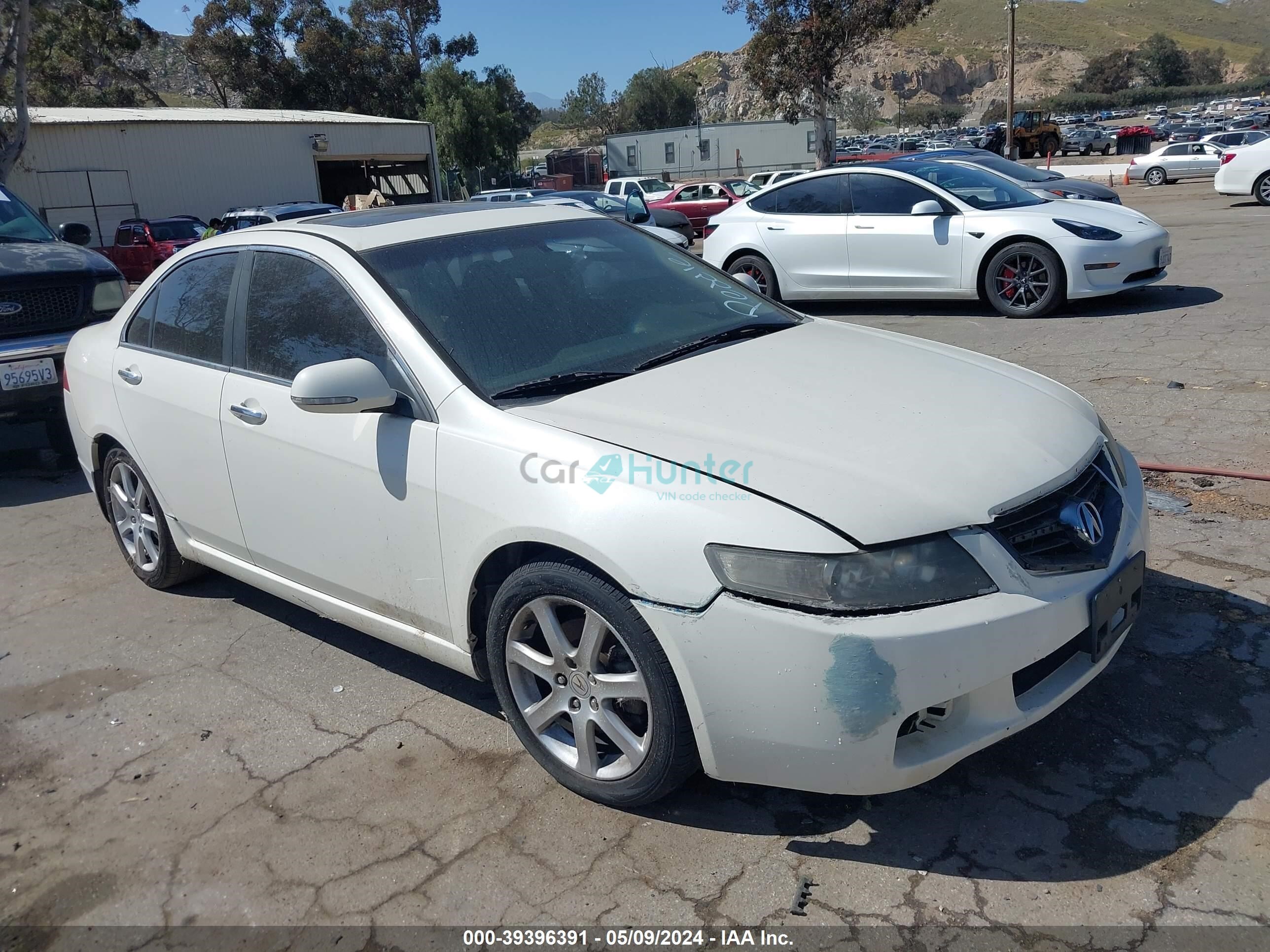 acura tsx 2004 jh4cl968x4c019891