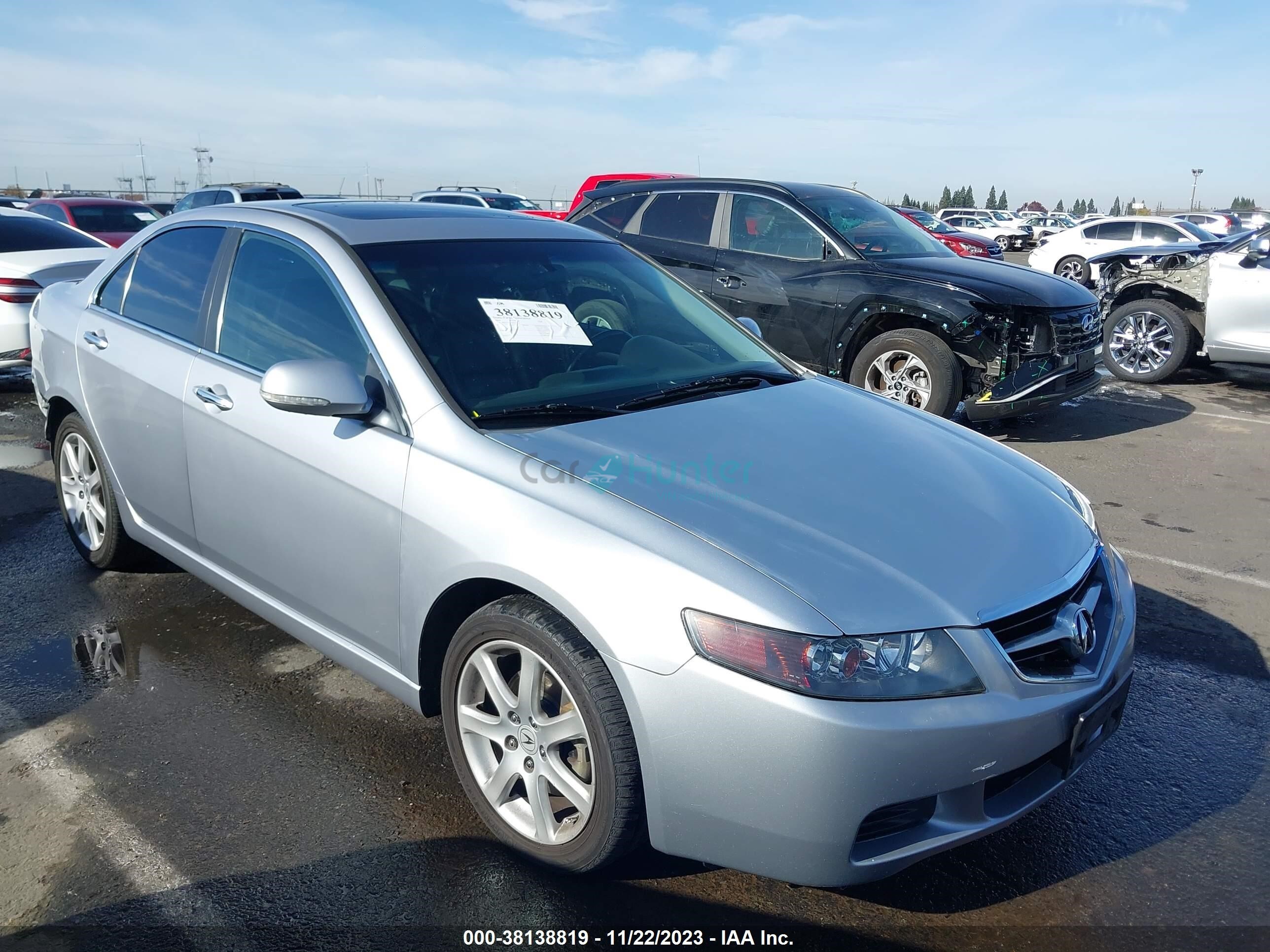 acura tsx 2004 jh4cl968x4c041115