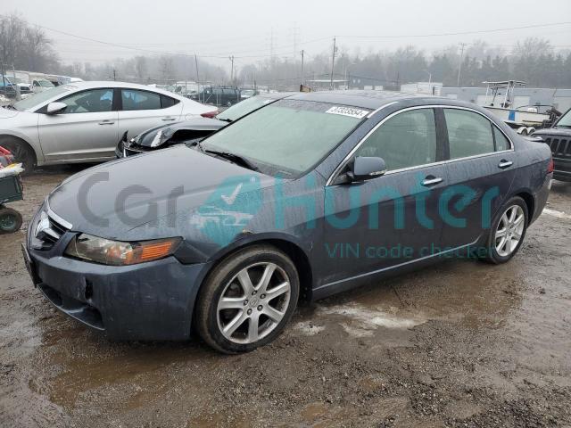 acura tsx 2005 jh4cl968x5c019522