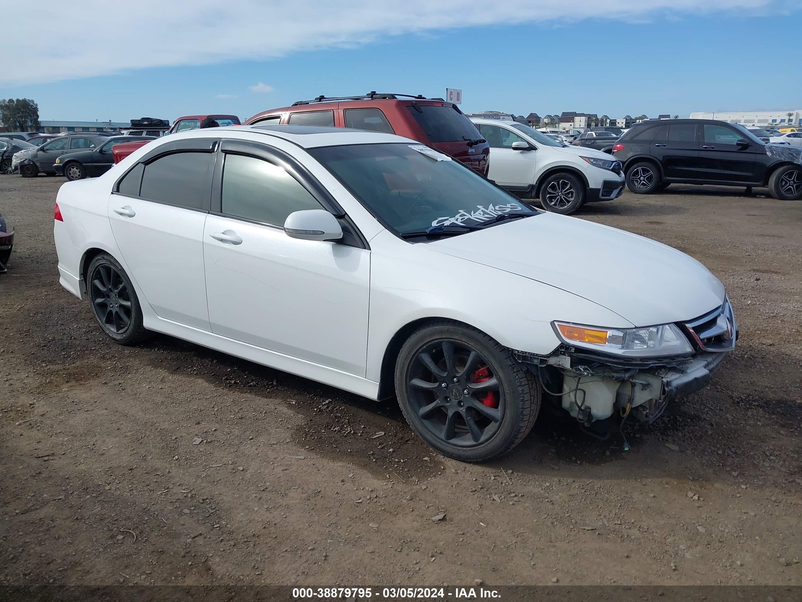 acura tsx 2006 jh4cl968x6c006710