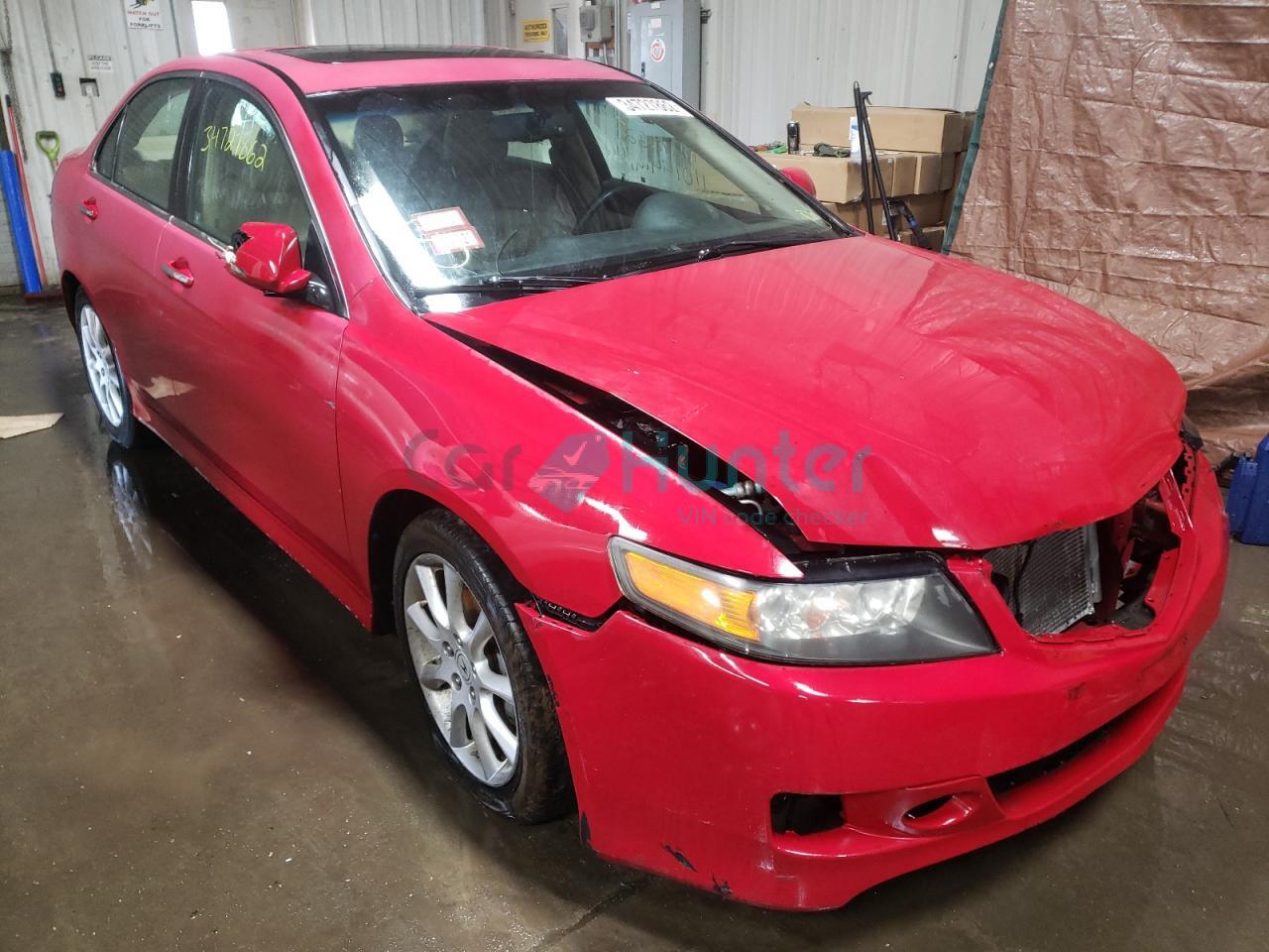 acura tsx 2007 jh4cl968x7c009947