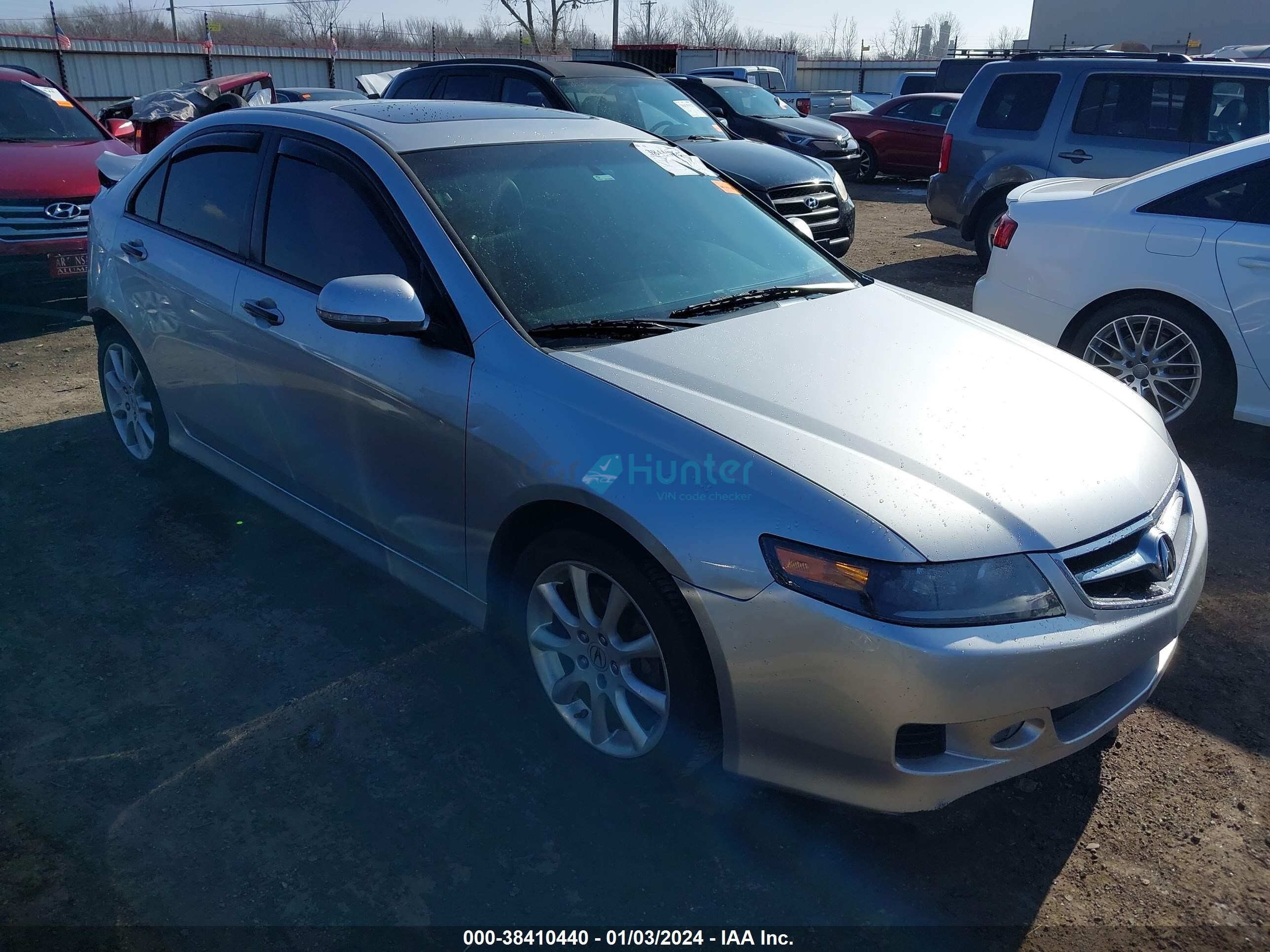 acura tsx 2007 jh4cl968x7c012167