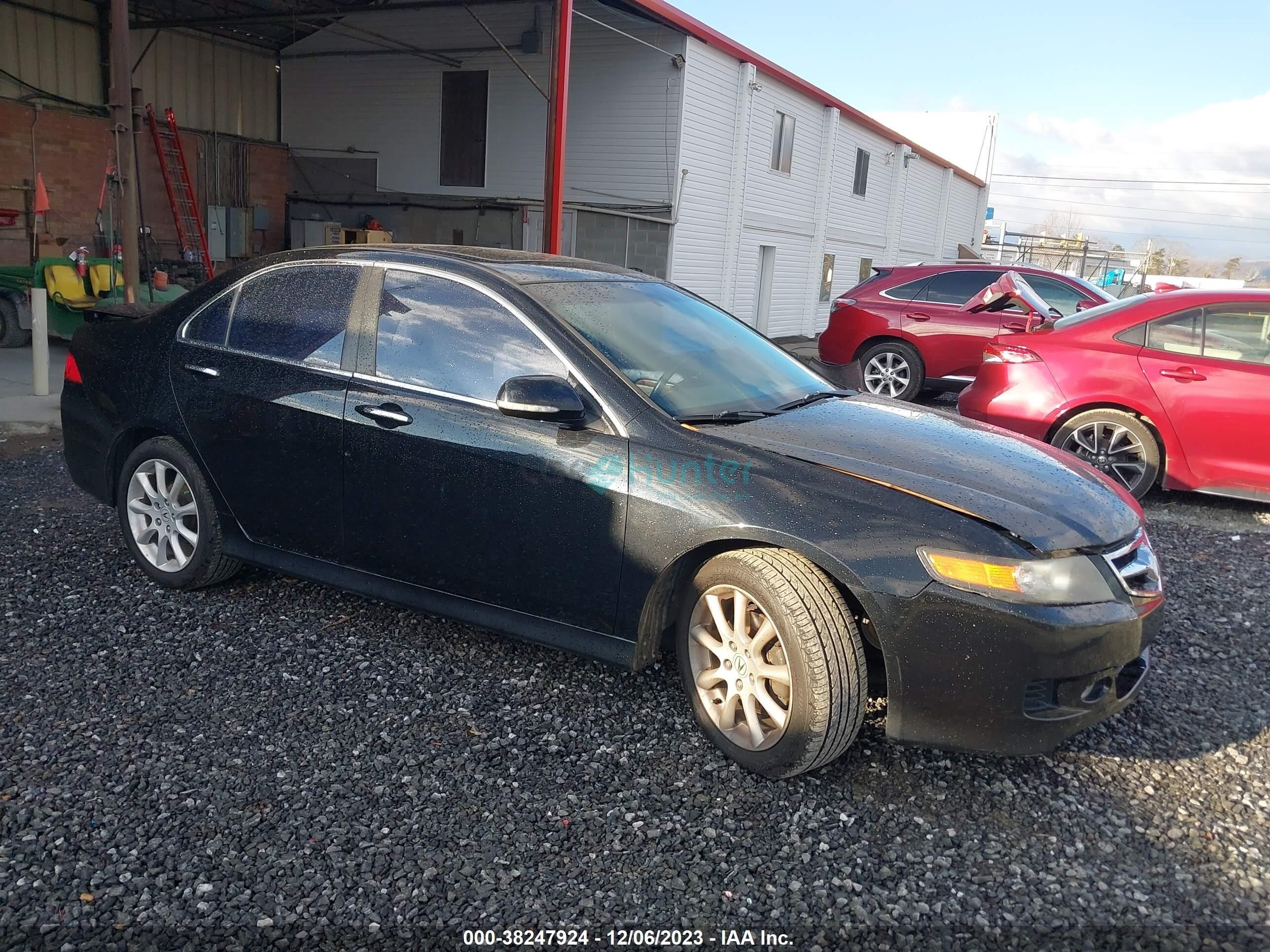 acura tsx 2007 jh4cl968x7c017207