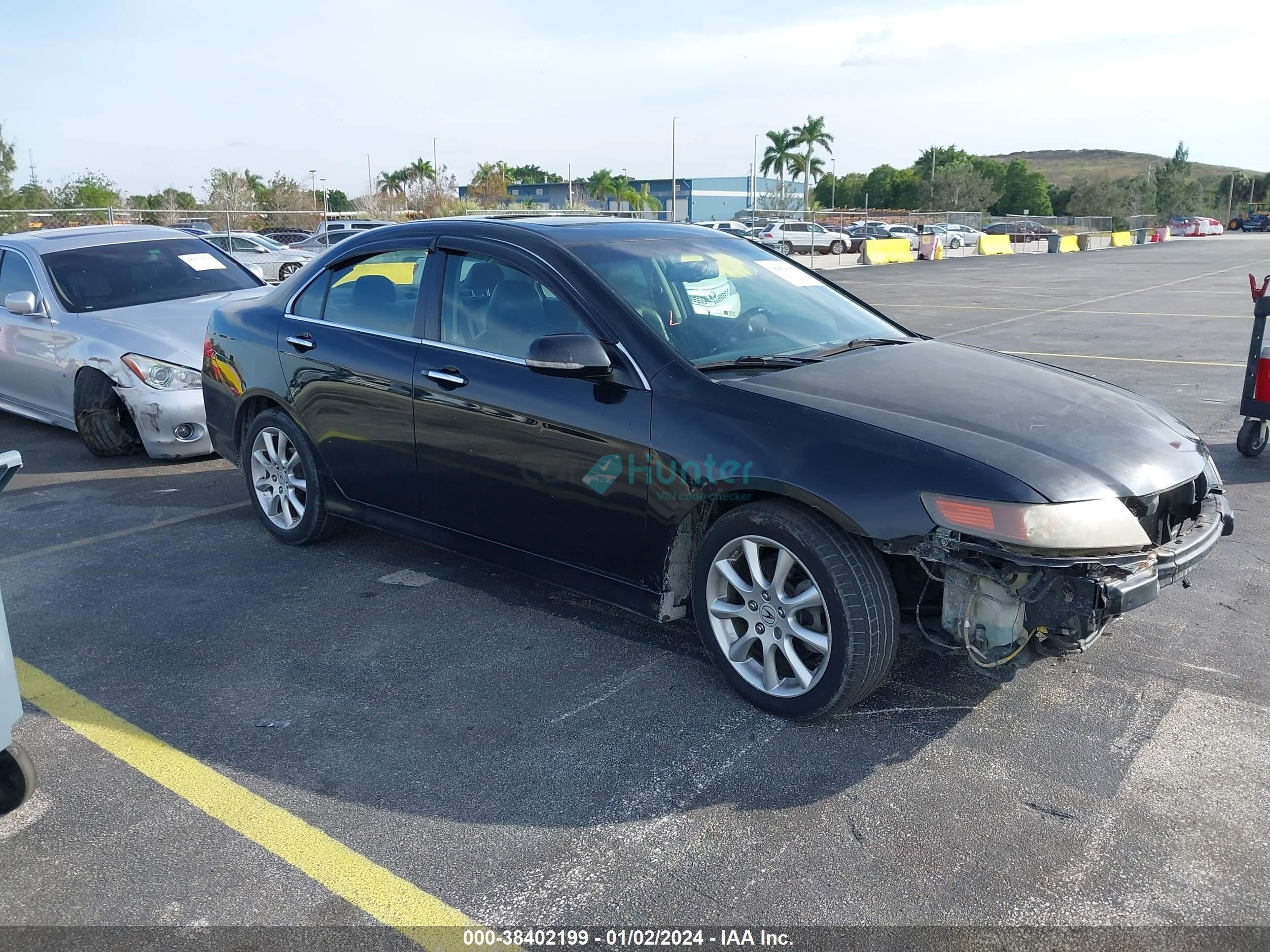 acura tsx 2007 jh4cl968x7c020849