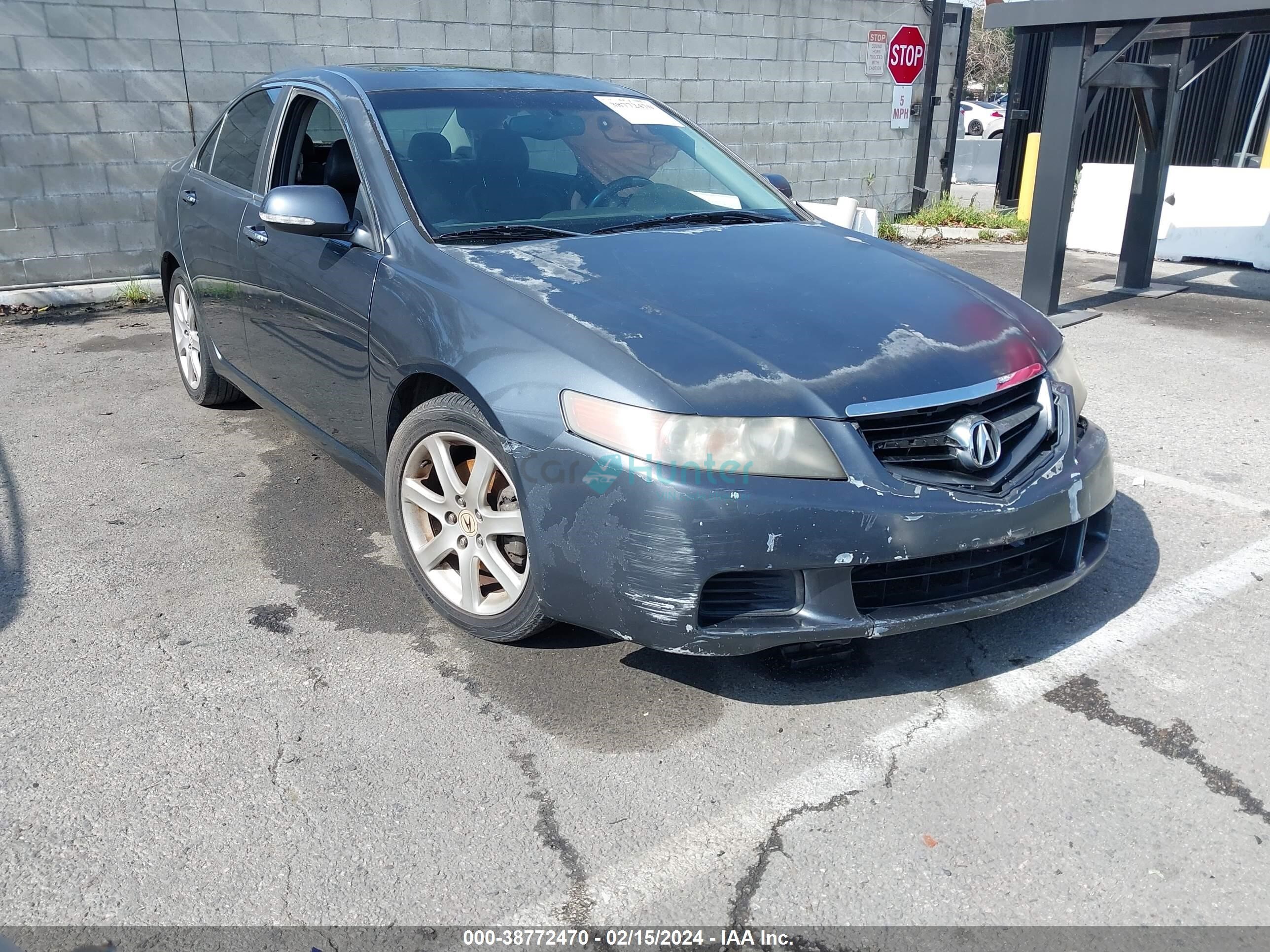 acura tsx 2005 jh4cl96925c016395