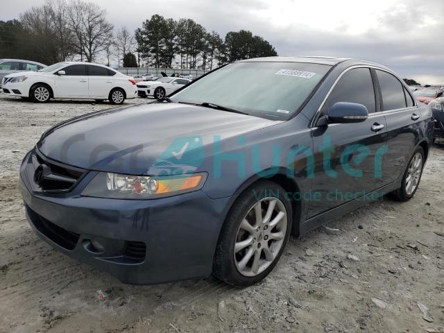 acura tsx 2007 jh4cl96927c022586