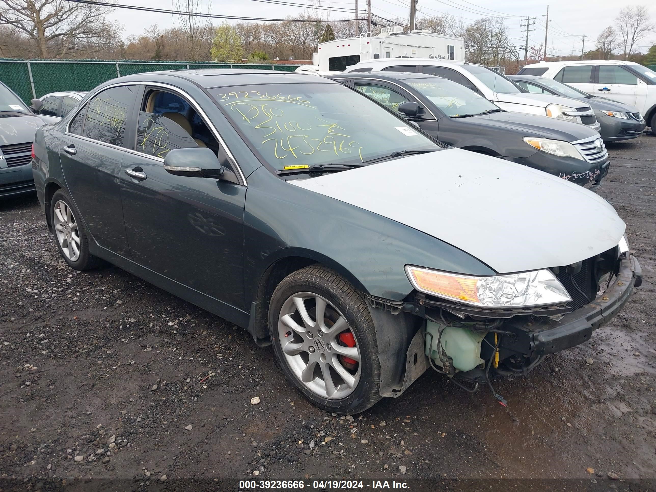 acura tsx 2006 jh4cl96936c014978