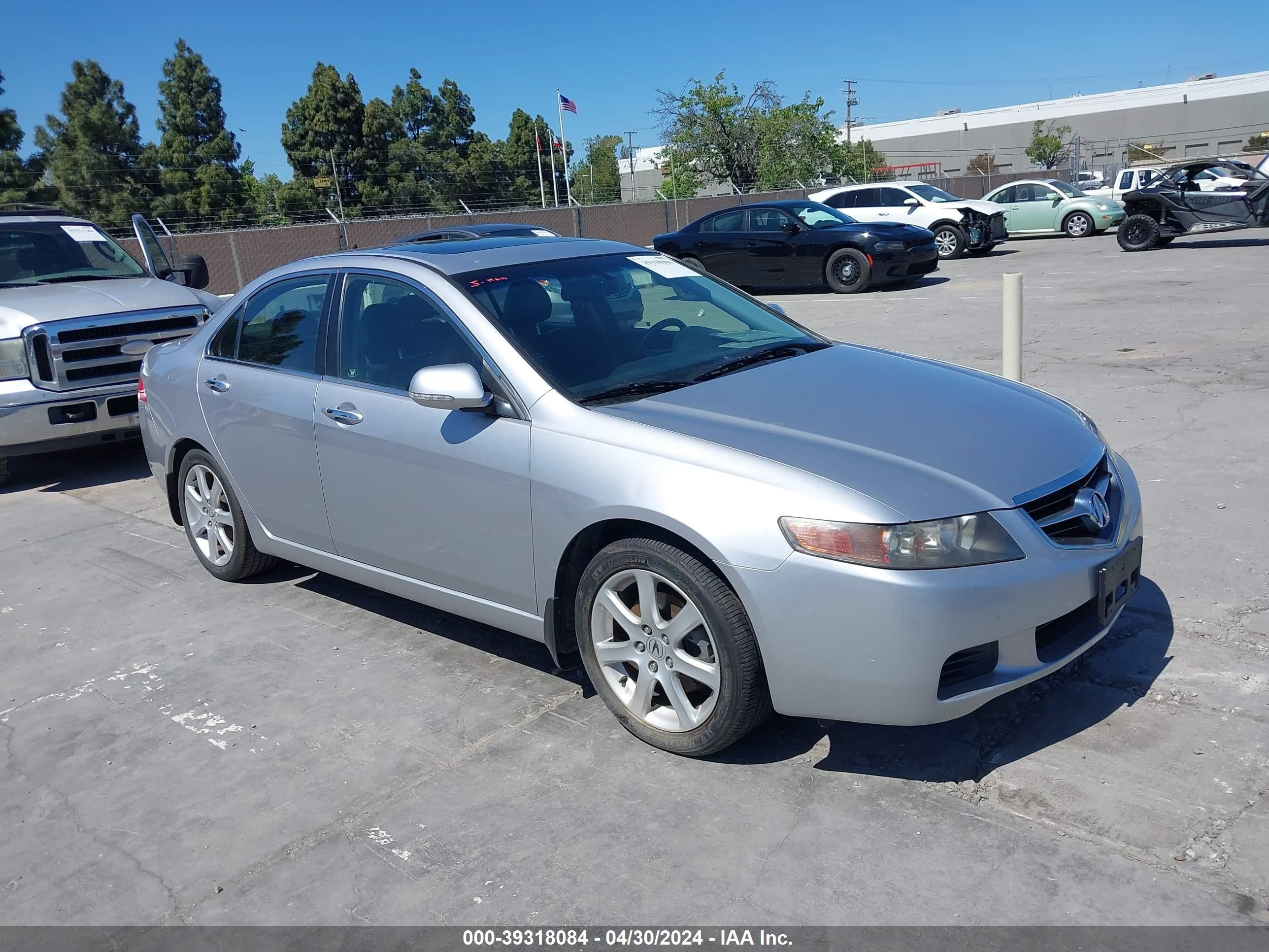 acura tsx 2005 jh4cl96945c025289