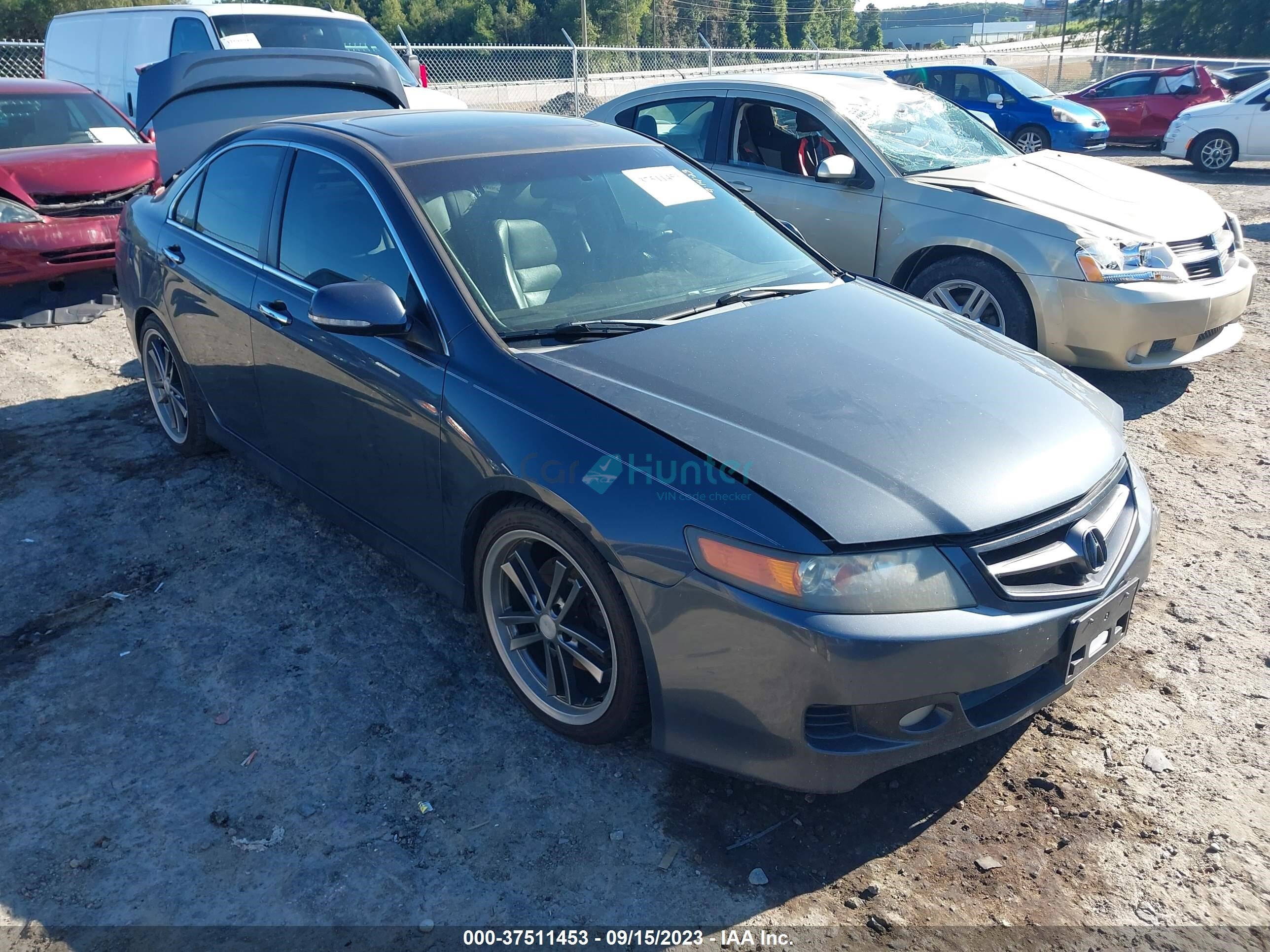 acura tsx 2006 jh4cl96946c016240