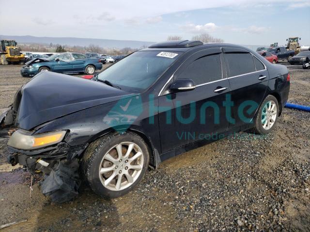 acura tsx 2007 jh4cl96957c010870