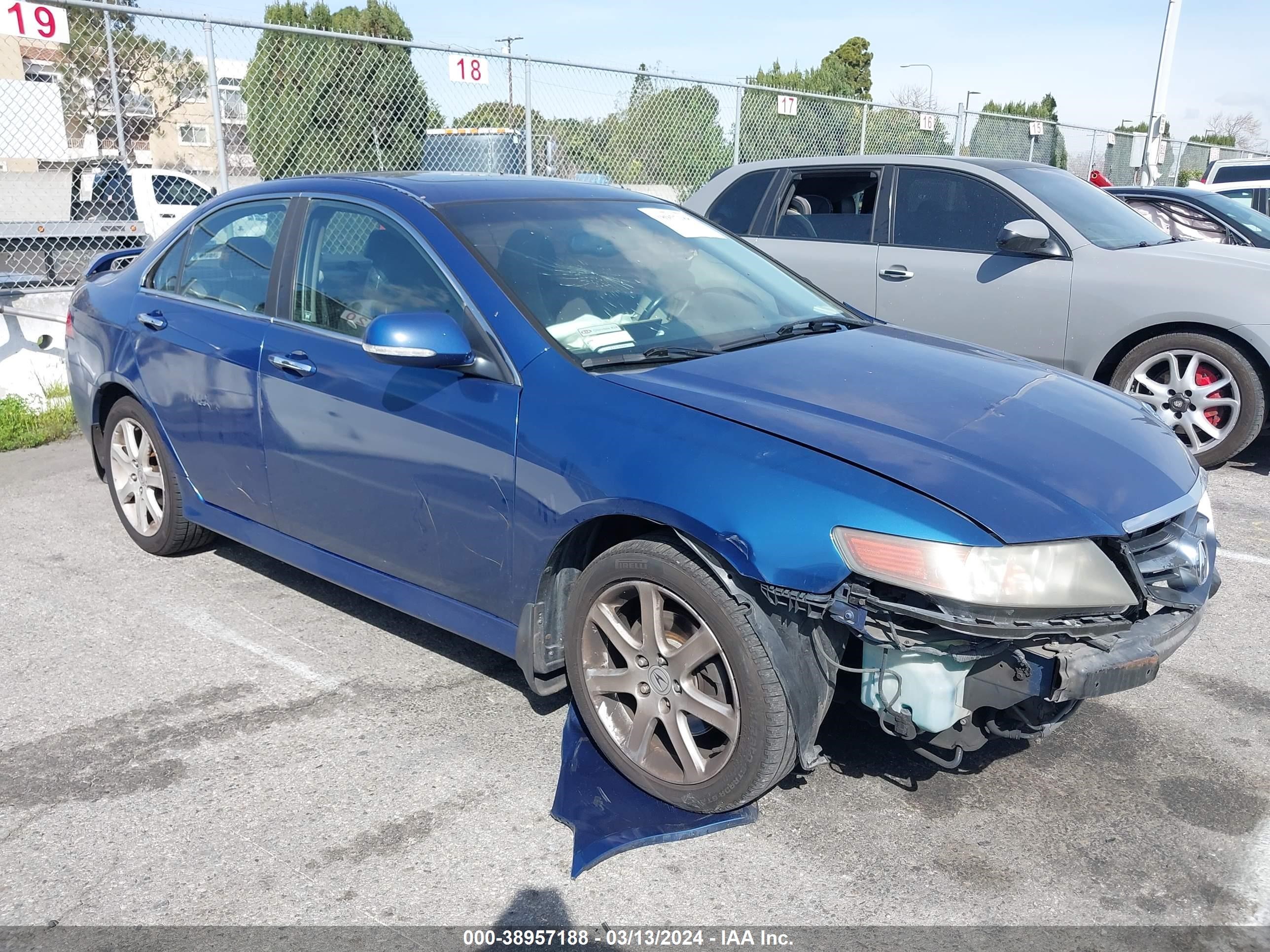 acura tsx 2005 jh4cl96965c008817