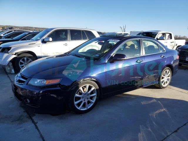 acura tsx 2006 jh4cl96966c000668