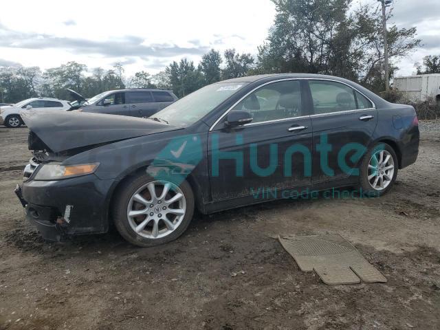 acura tsx 2006 jh4cl96966c004686