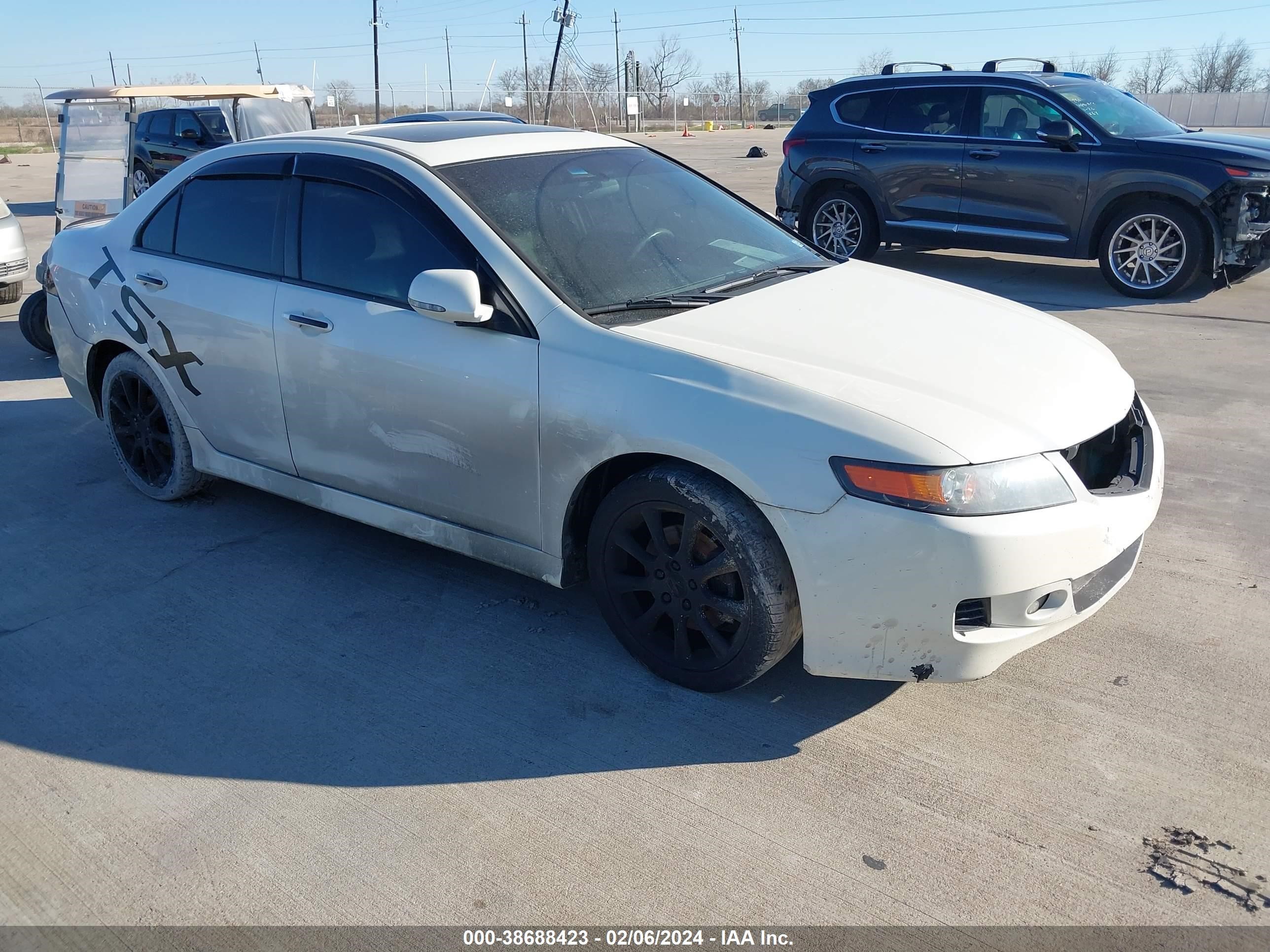 acura tsx 2006 jh4cl96966c036876