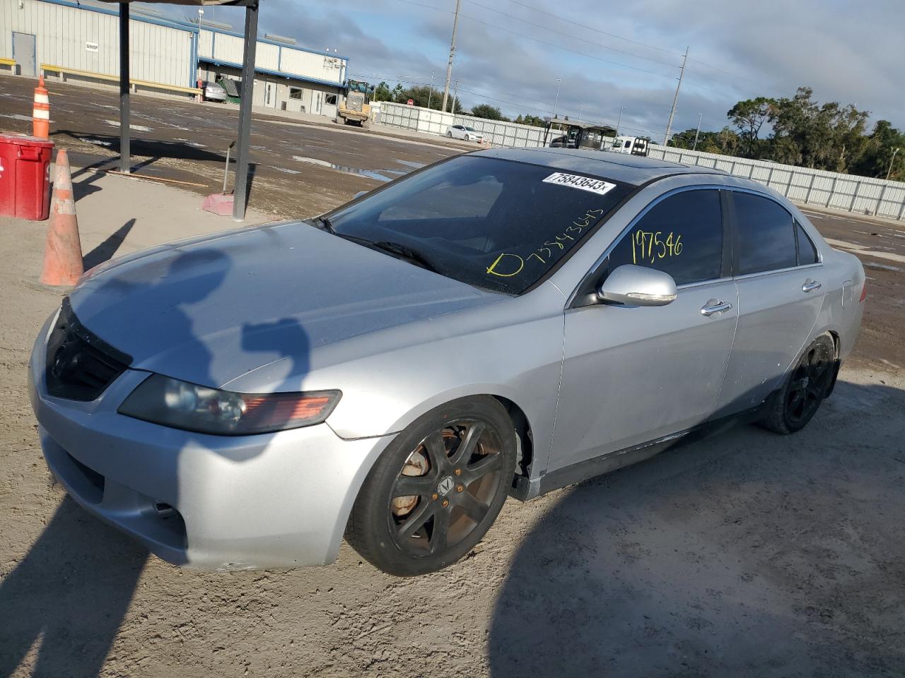 acura tsx 2005 jh4cl96975c029238