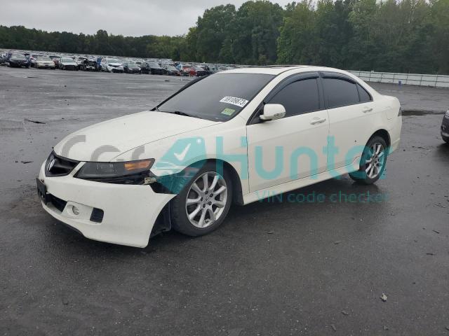 acura tsx 2007 jh4cl96977c019330