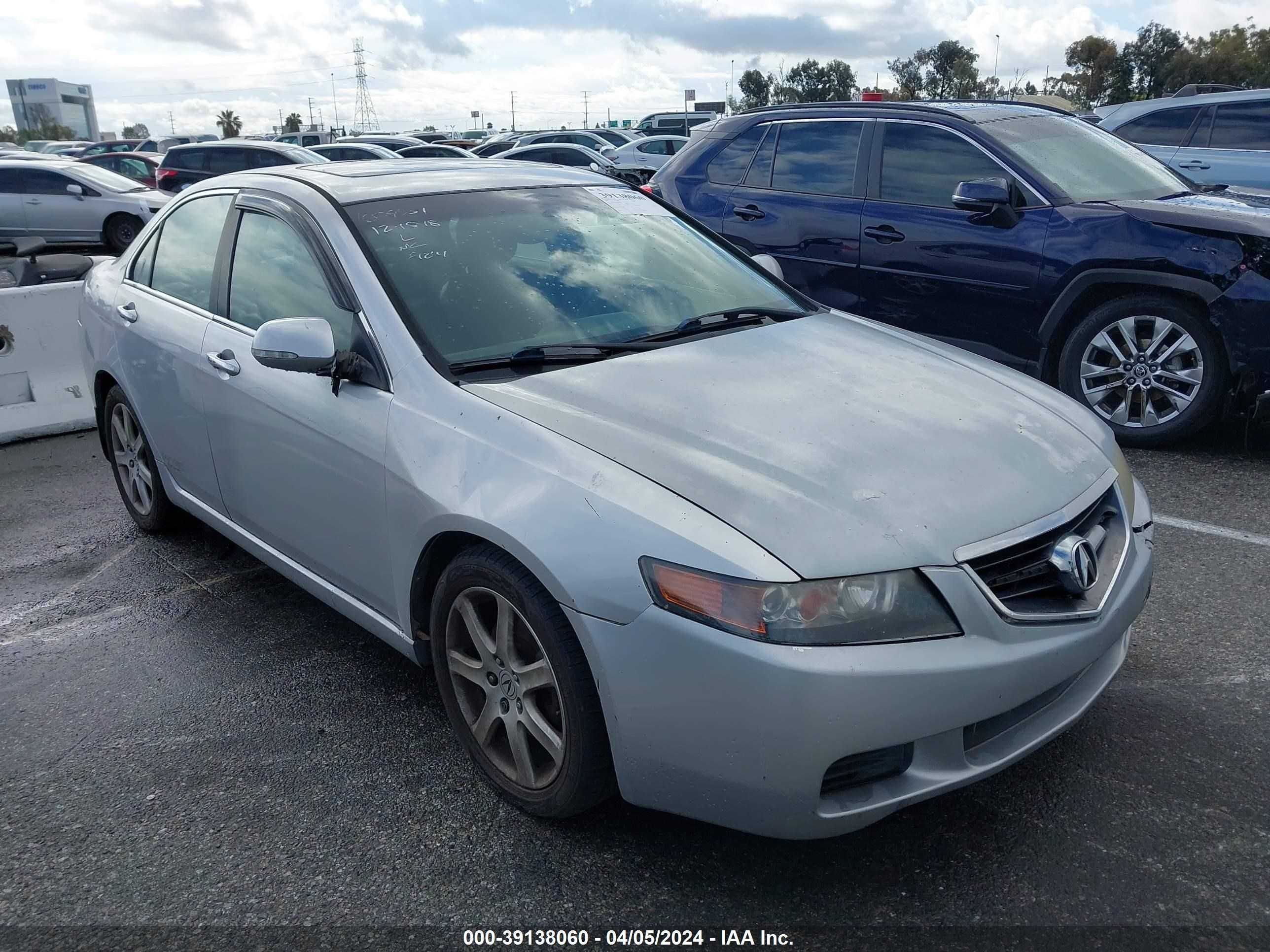 acura tsx 2004 jh4cl96984c009658