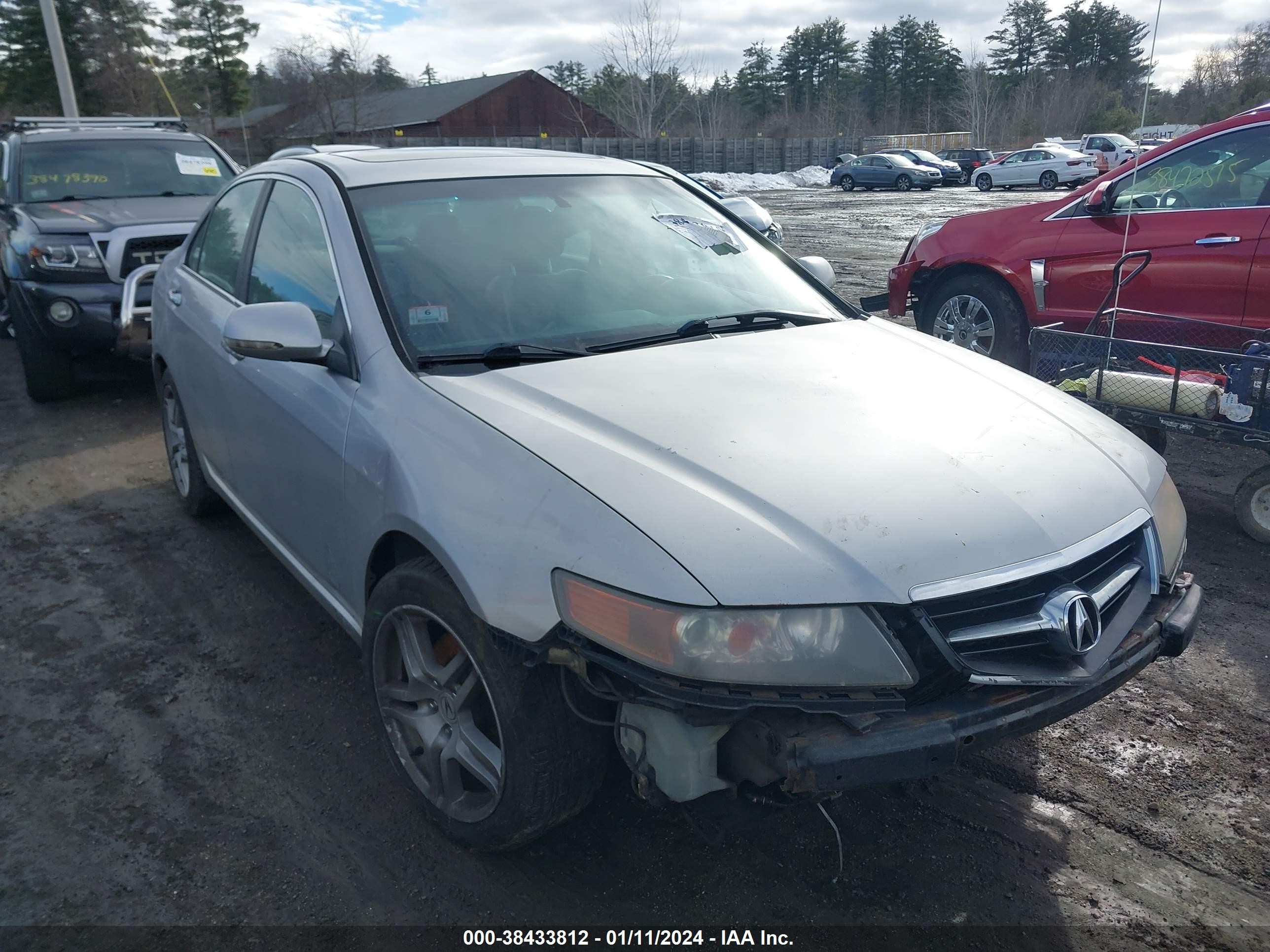 acura tsx 2005 jh4cl96985c000122