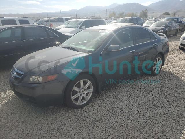 acura tsx 2005 jh4cl96995c001926