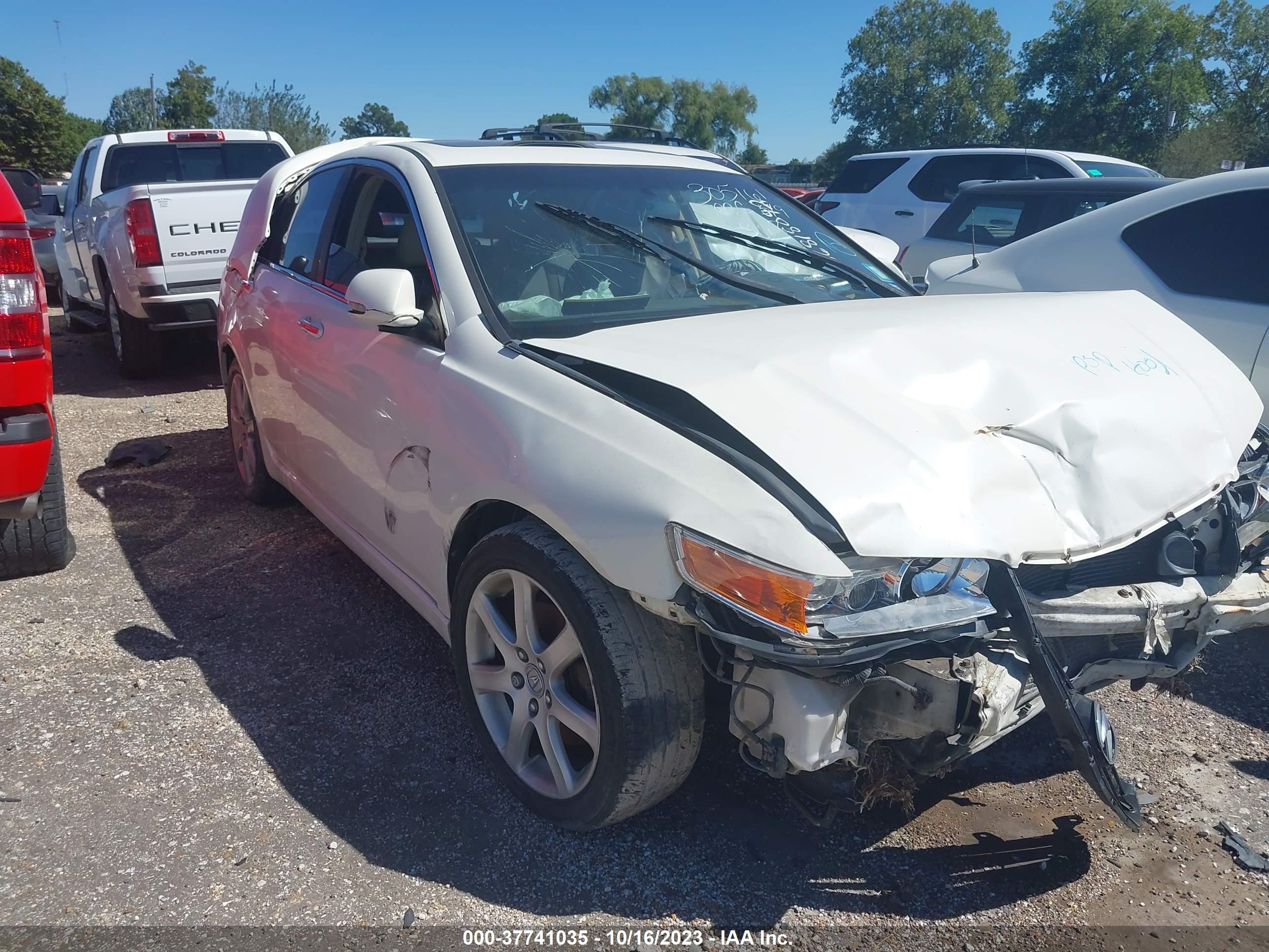 acura tsx 2004 jh4cl969x4c006602