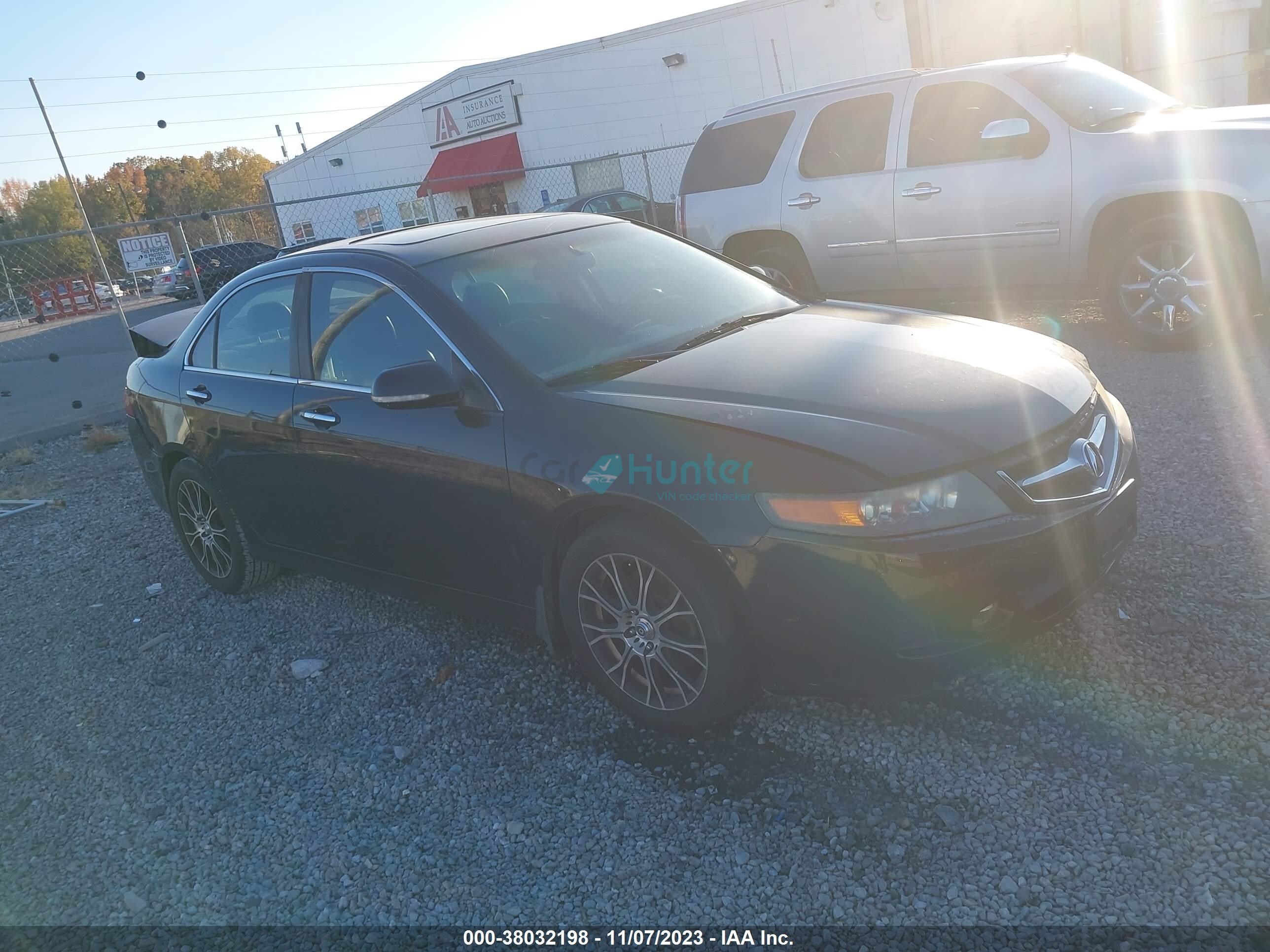 acura tsx 2006 jh4cl969x6c031650