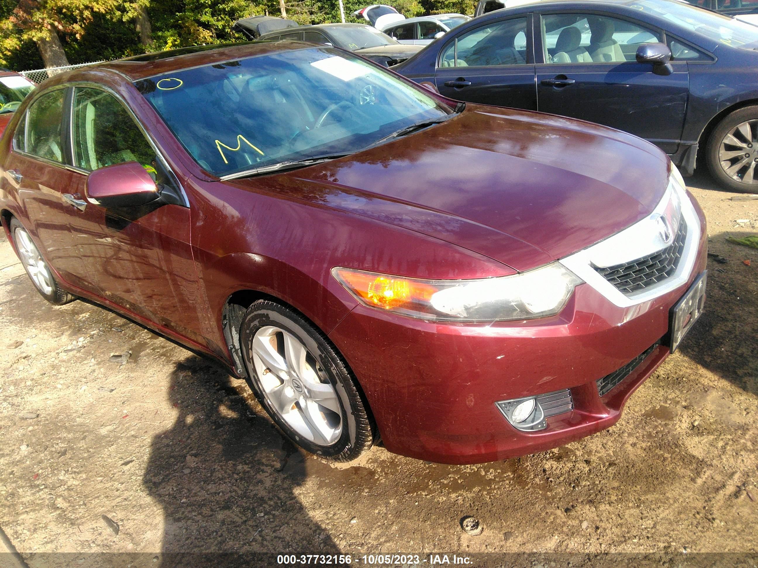 acura tsx 2009 jh4cu26689c035646