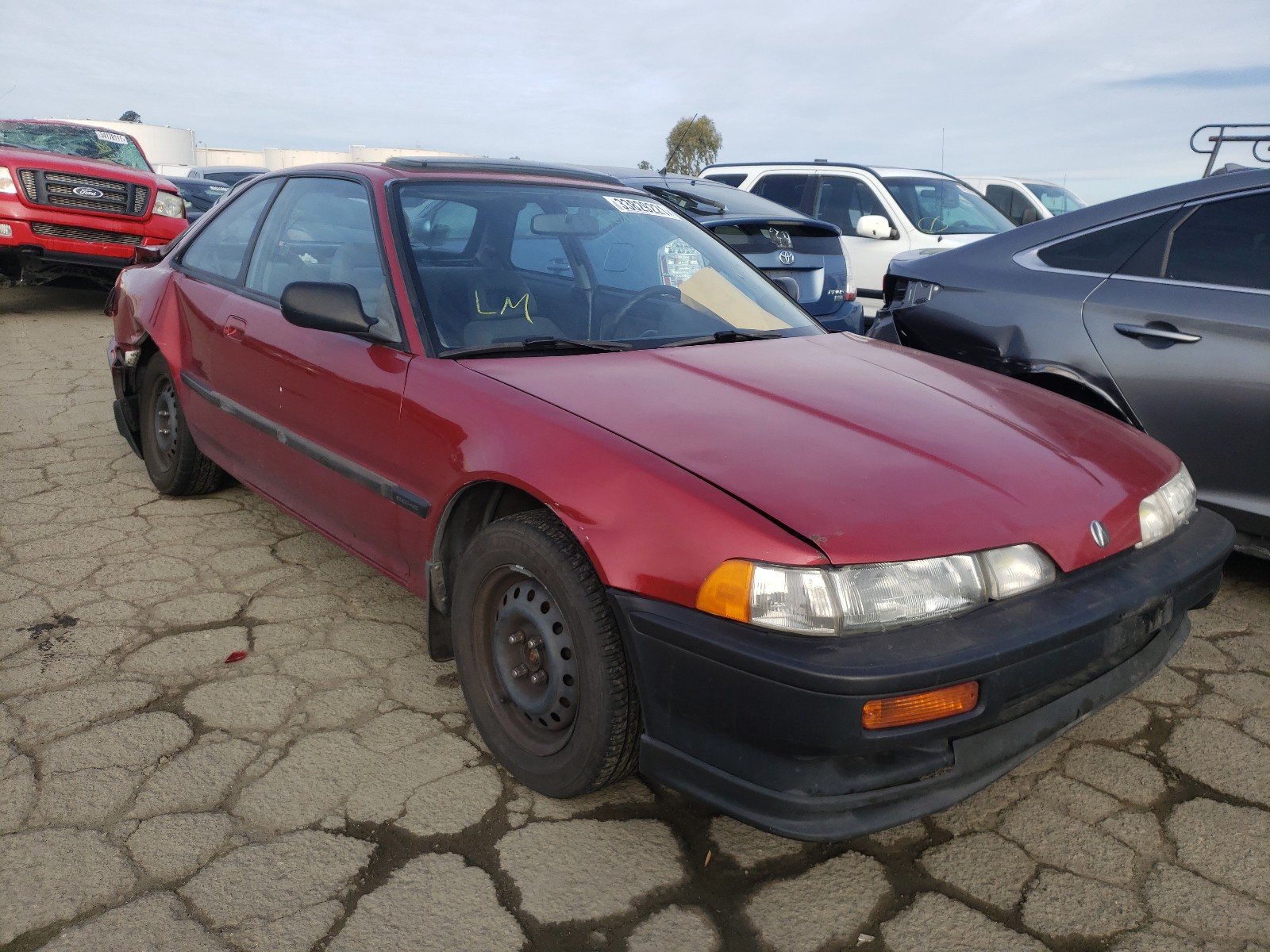 acura integra ls 1991 jh4da9352ms051602